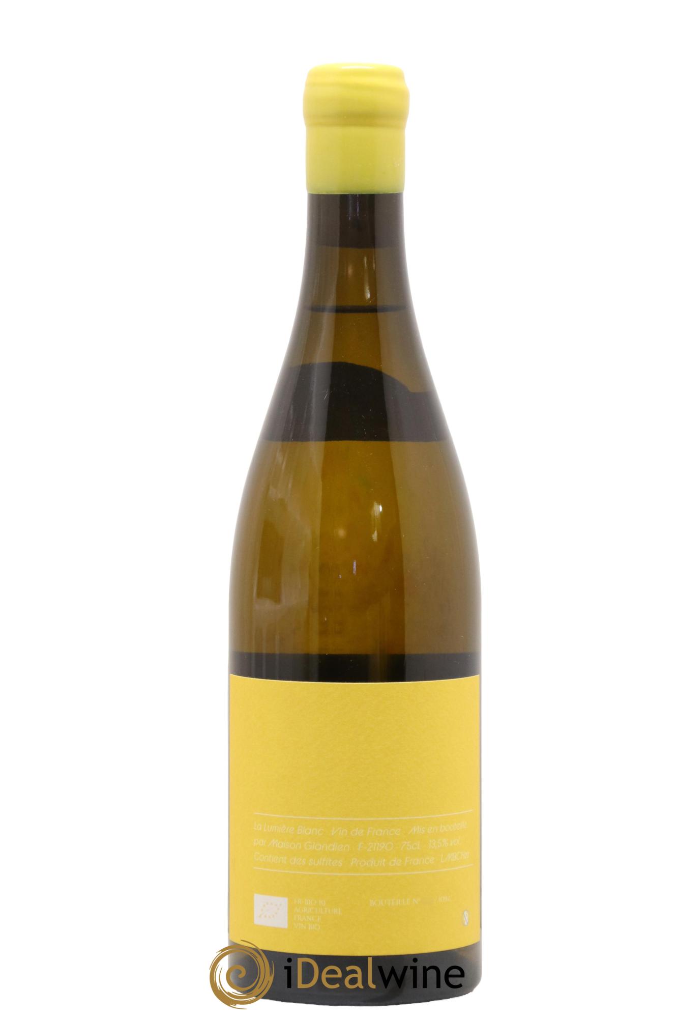 Vin de France La Lumière L'Origine Maison Glandien La Lumière Maison Glandien L'Origine 2023 - Lot de 1 bouteille - 1