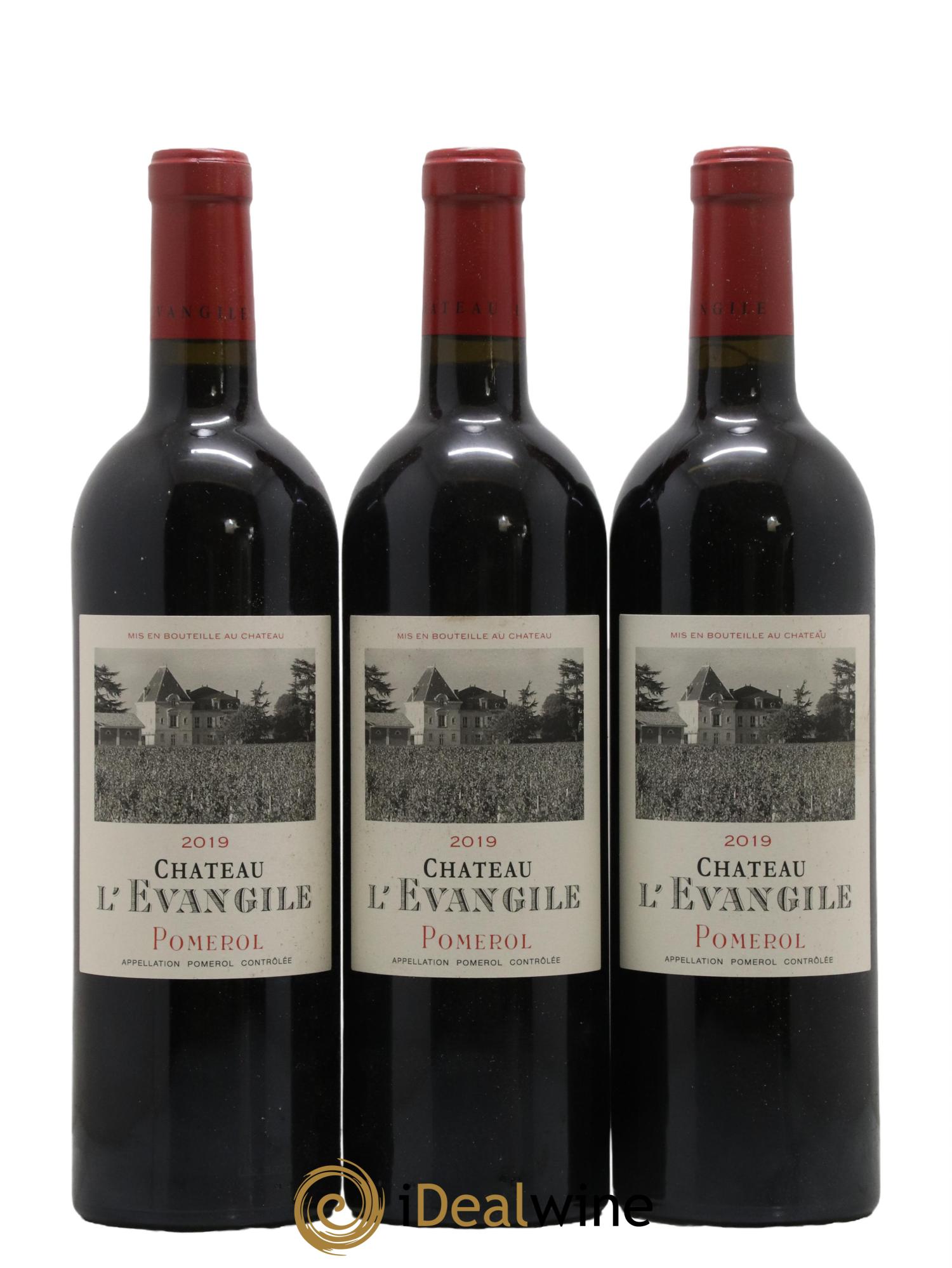 Château l' Évangile 2019 - Lot de 6 bouteilles - 2