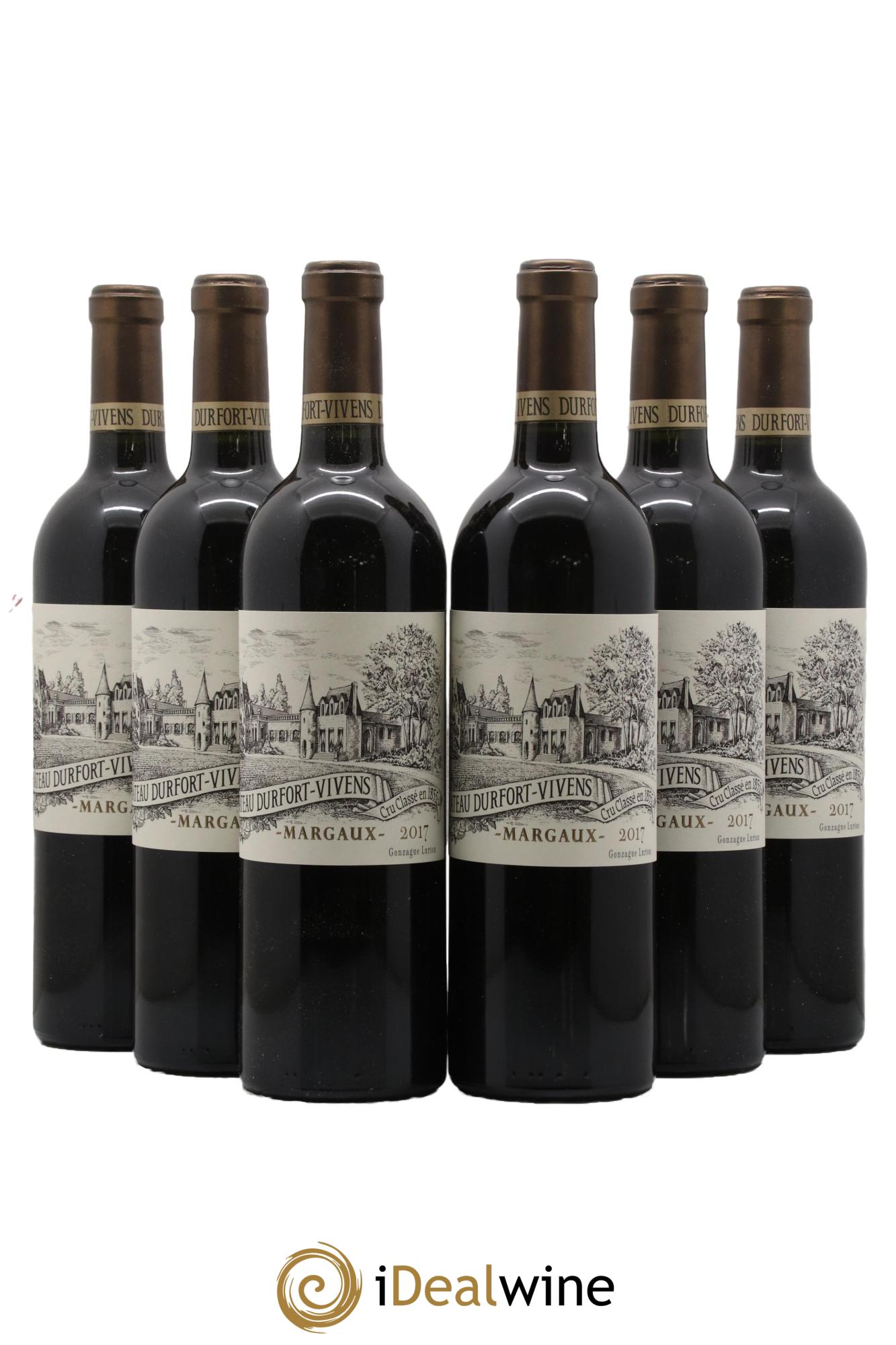 Château Durfort Vivens 2ème Grand Cru Classé 2017 - Lot de 6 bouteilles - 0