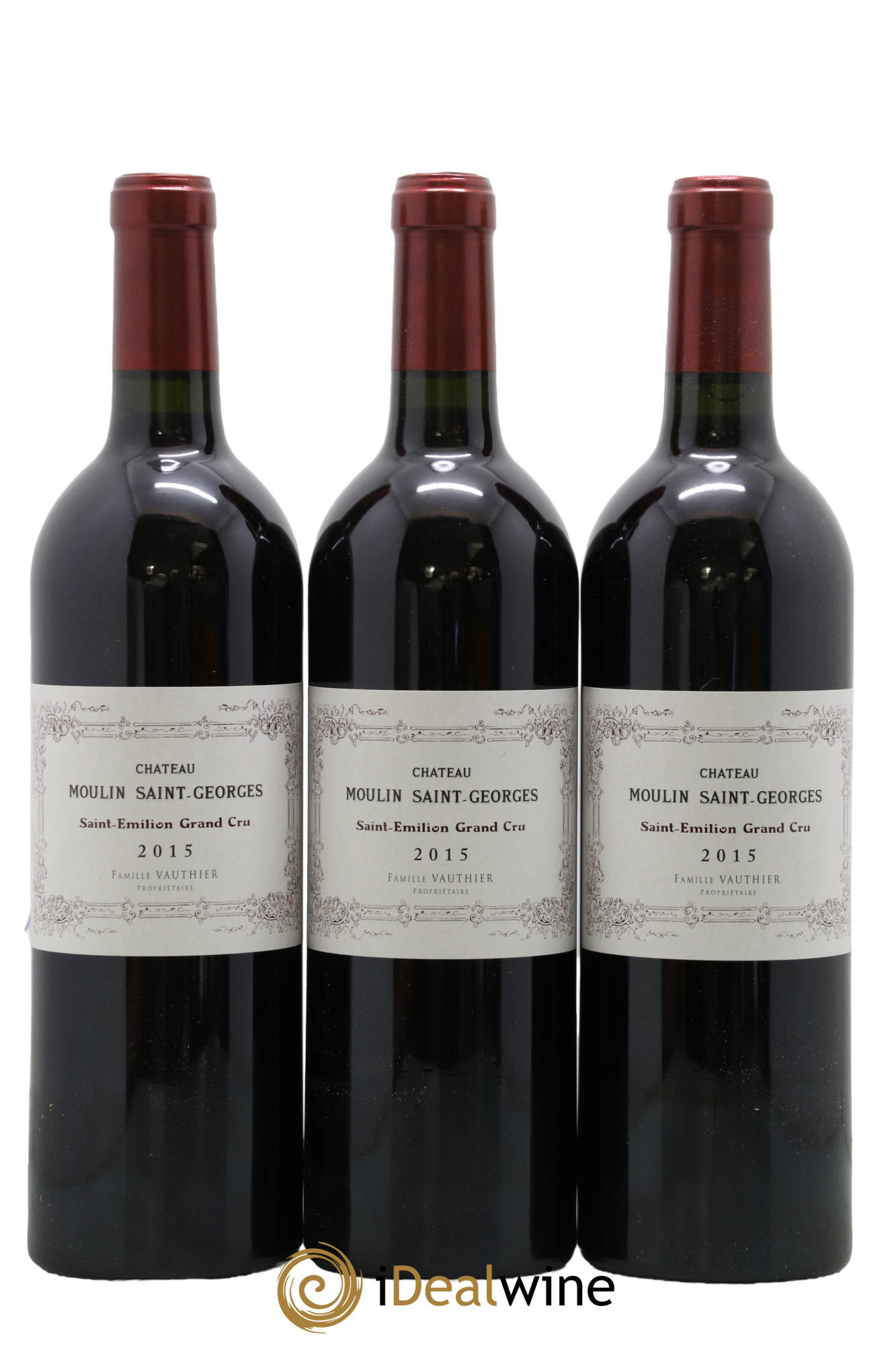 Château Moulin Saint Georges 2015 - Lot de 3 bouteilles - 0