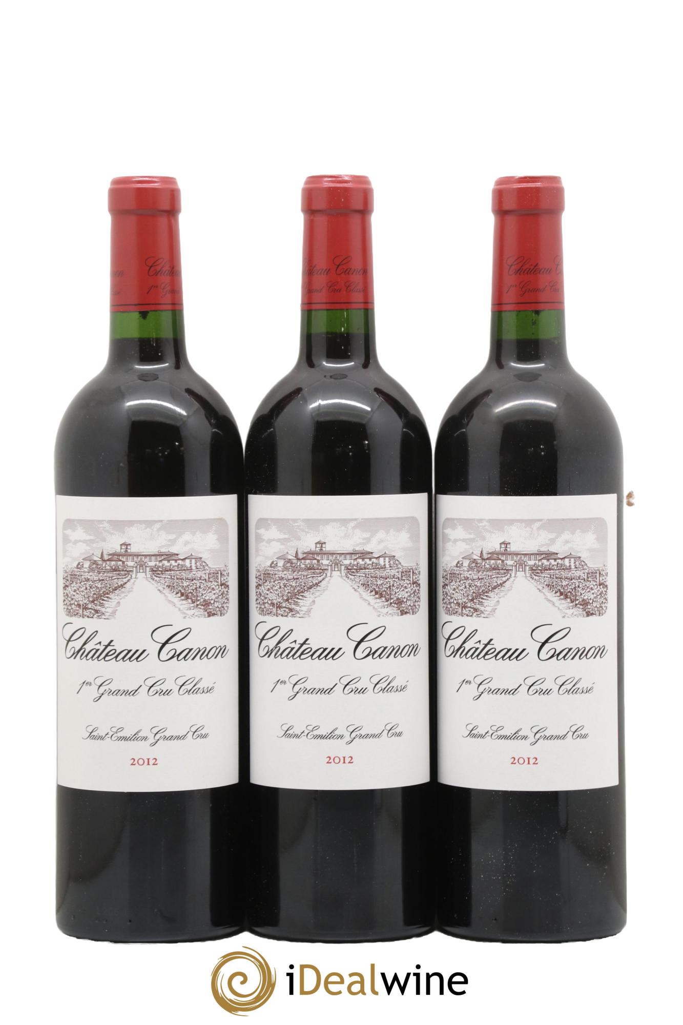 Château Canon 1er Grand Cru Classé B 2012 - Lot of 6 bottles - 2
