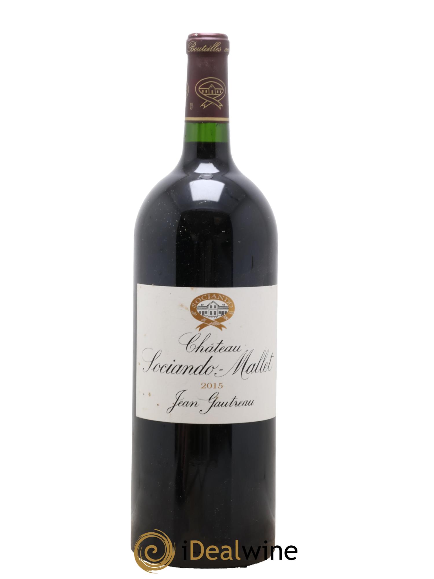 Château Sociando Mallet 2015 - Lotto di 1 magnum - 0