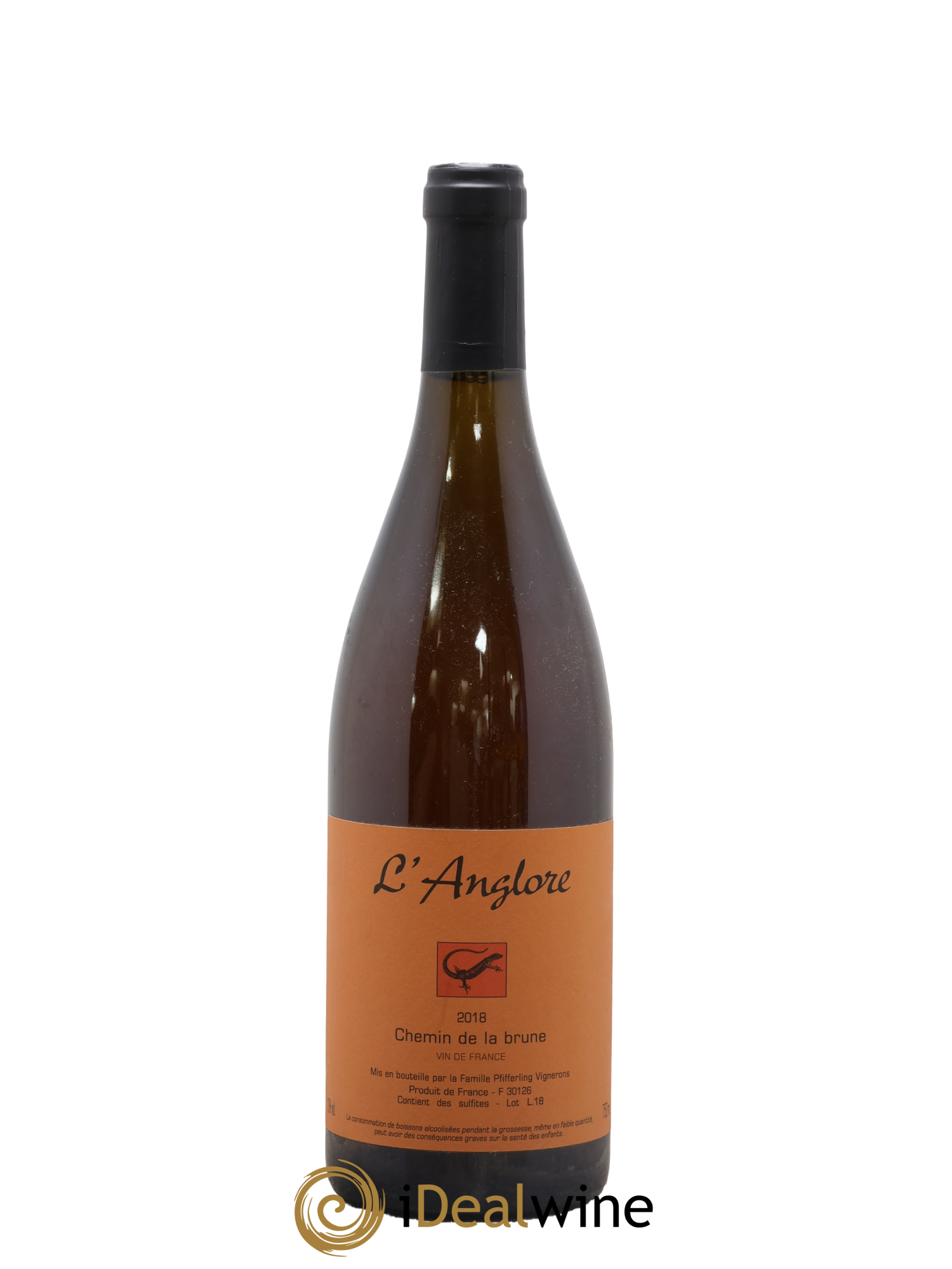 Vin de France Chemin de la brune L'Anglore 2018 - Lot of 1 bottle - 0