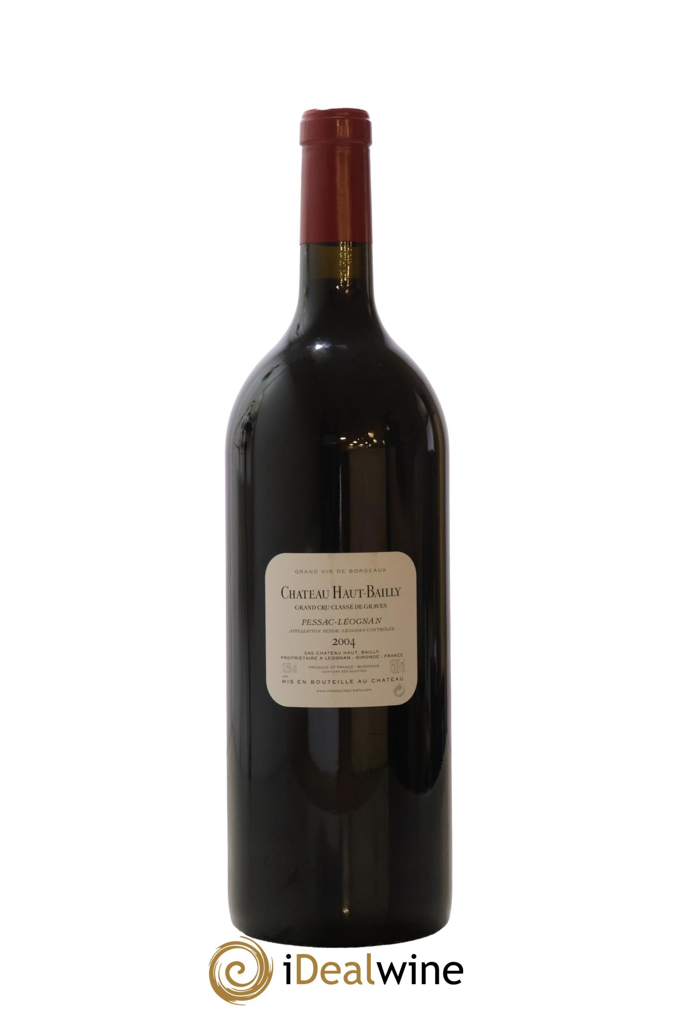 Château Haut-Bailly Cru Classé de Graves  2004 - Lot of 1 magnum - 2