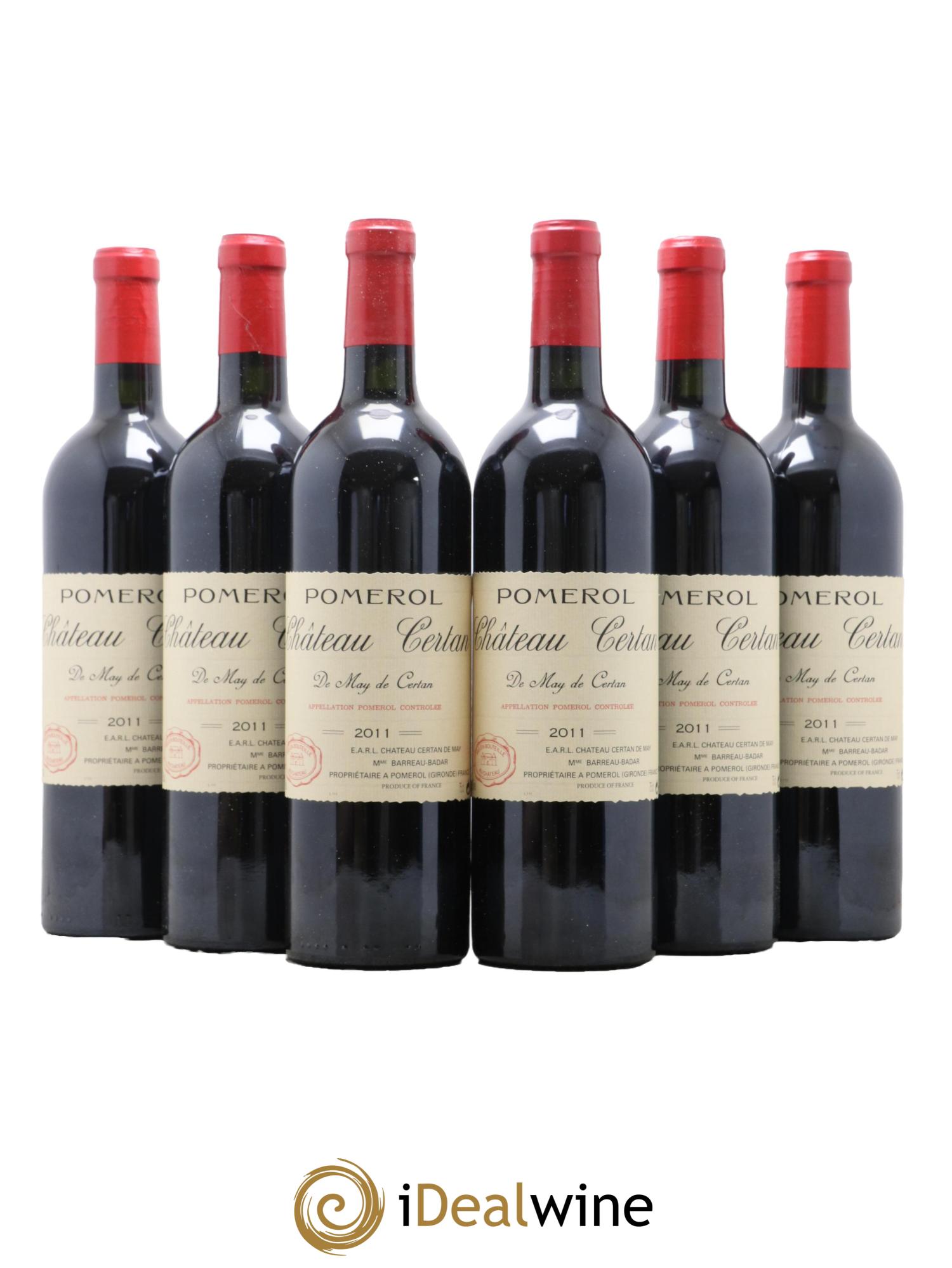 Château Certan de May 2011 - Lot de 6 bouteilles - 0