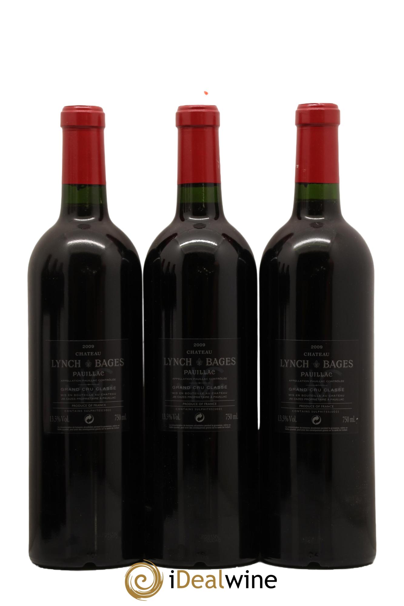 Château Lynch Bages 5ème Grand Cru Classé 2009 - Lot de 12 bouteilles - 6