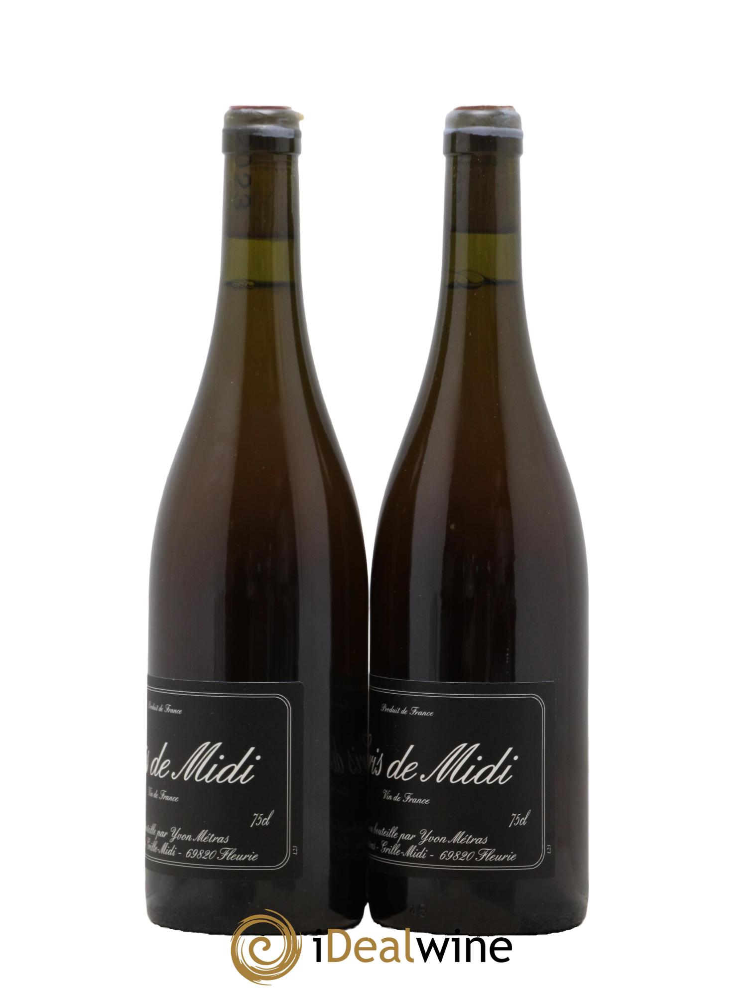 Vin de France Beaujolais Gris de Midi Domaine Yvon Métras 2023 - Lotto di 2 bottiglie - 1