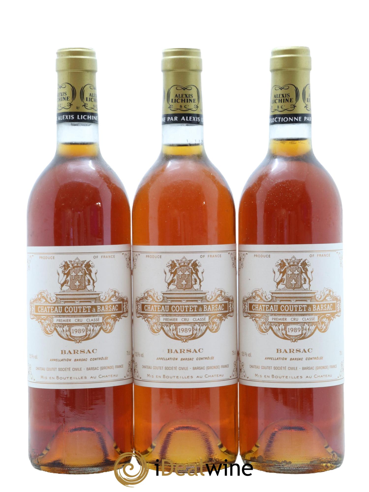 Château Coutet 1er Grand Cru Classé 1989 - Lotto di 12 bottiglie - 4