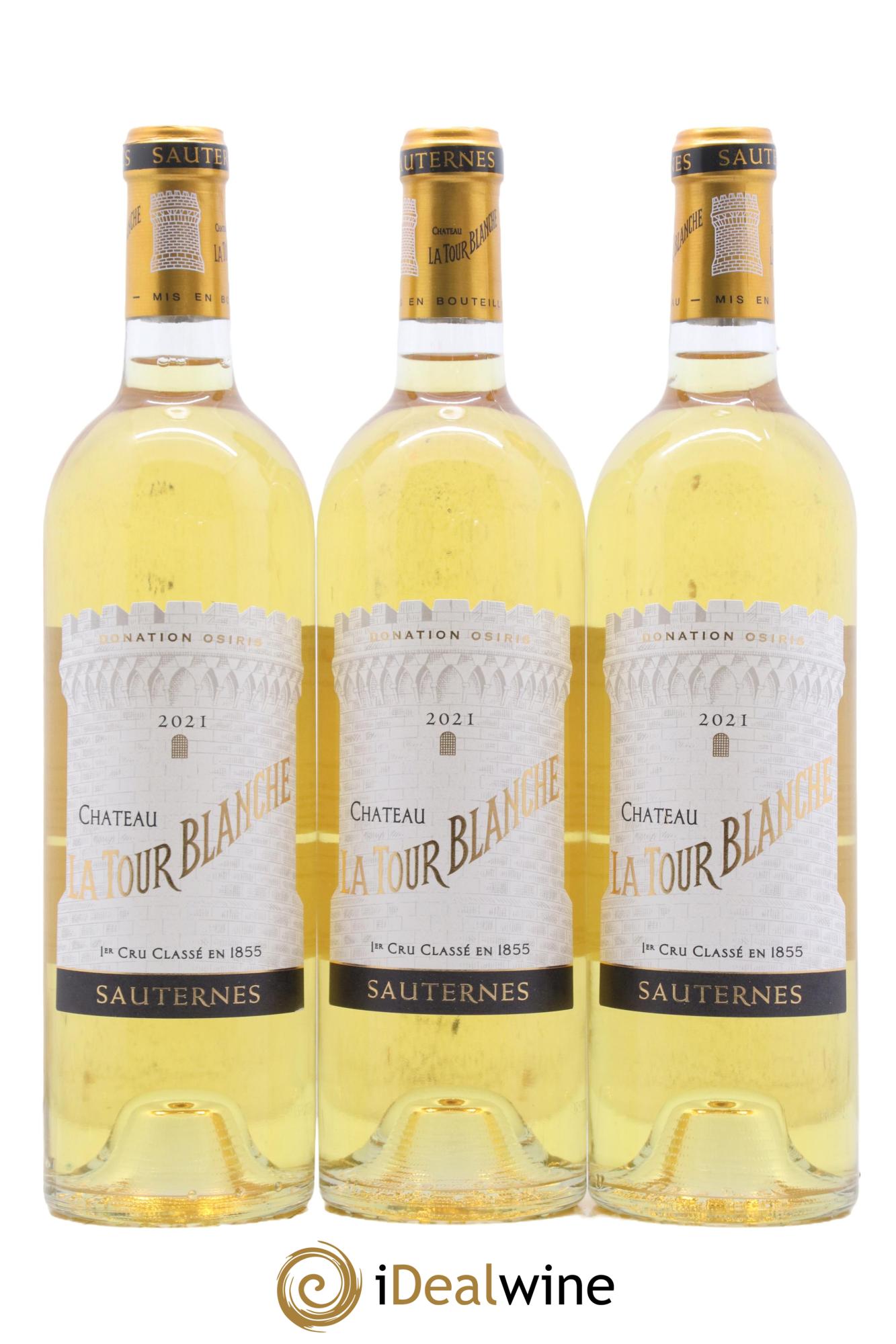 Château la Tour Blanche 1er Grand Cru Classé 2021 - Lotto di 6 bottiglie - 1
