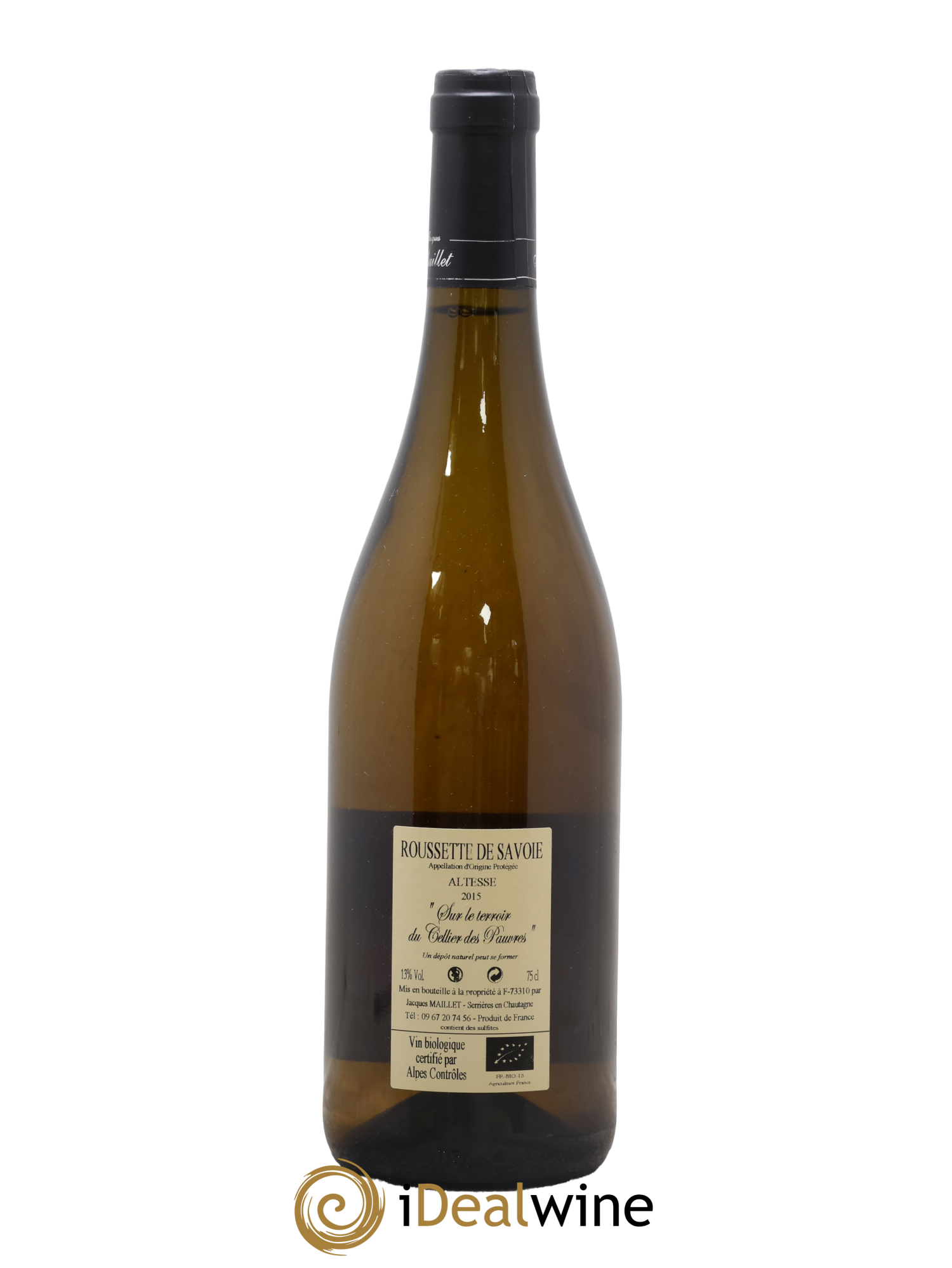 Vin de Savoie Autrement Altesse Jacques Maillet 2015 - Posten von 1 Flasche - 1