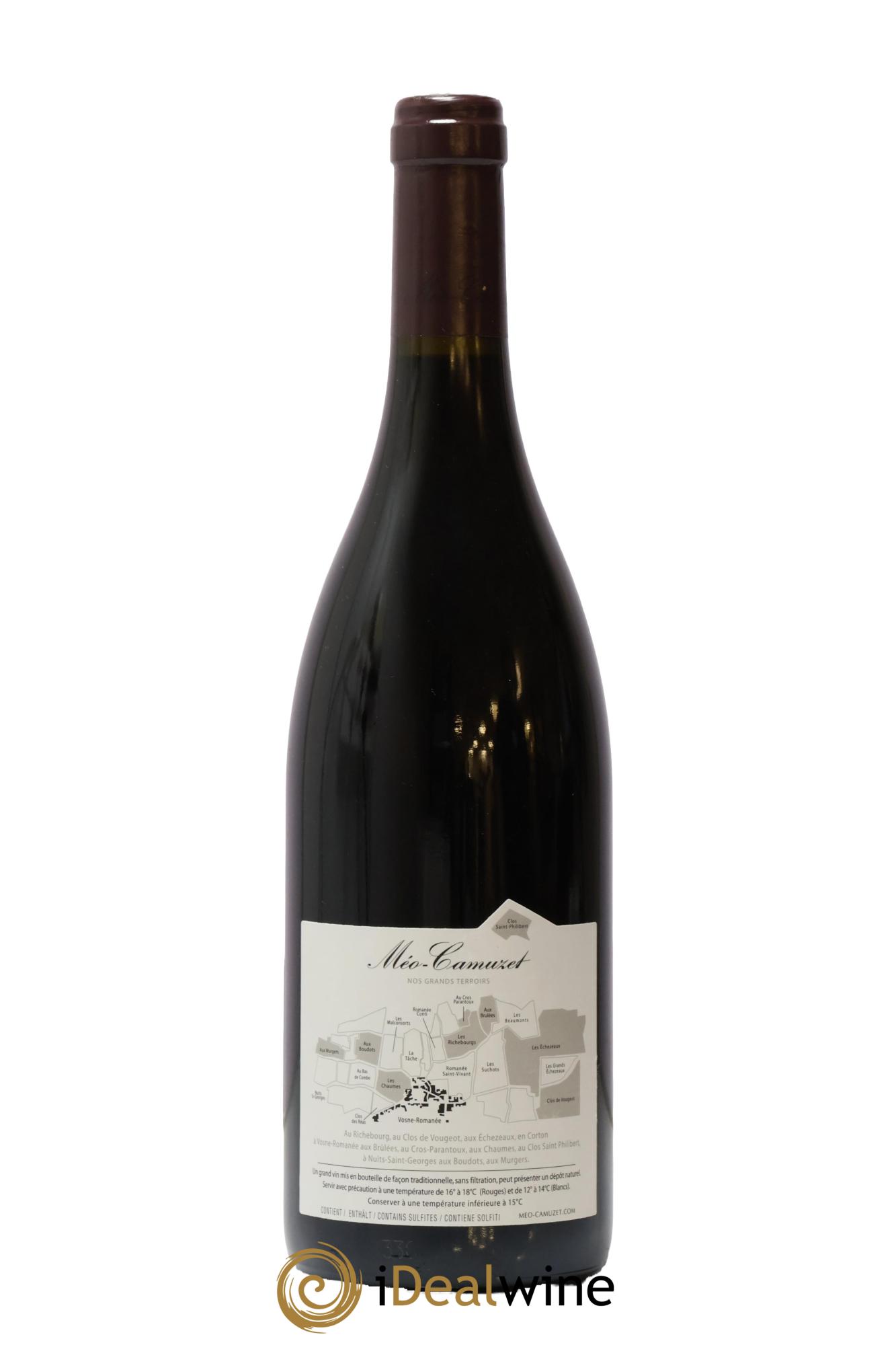 Clos de Vougeot Grand Cru Près le Cellier Méo-Camuzet (Domaine) 2017 - Lot de 1 bouteille - 1