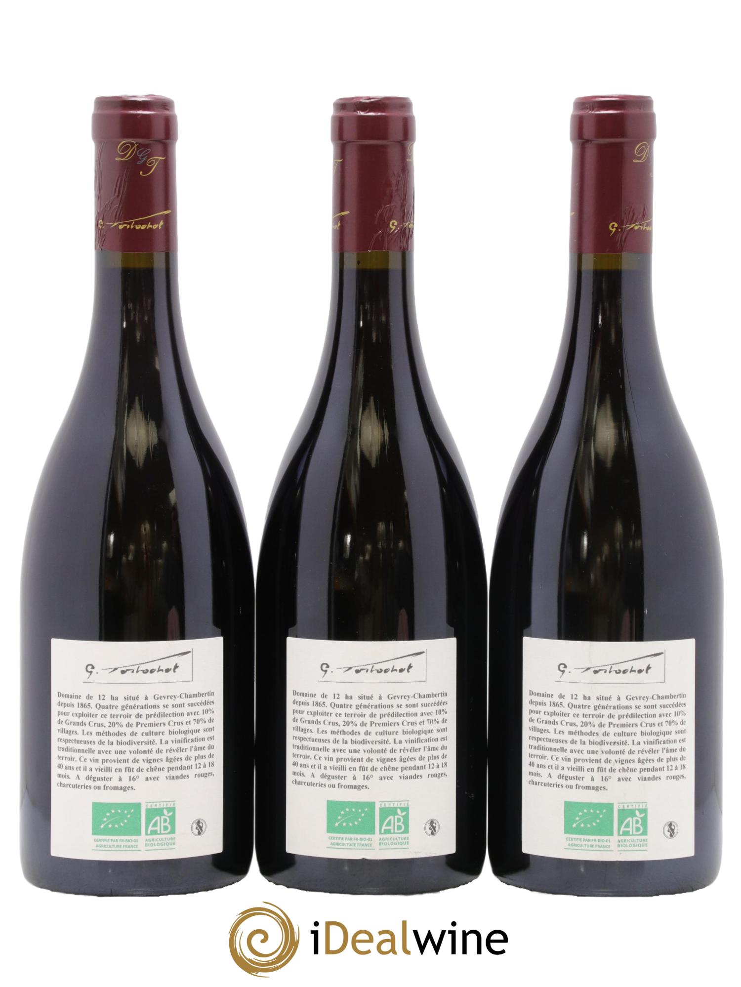 Mazis-Chambertin Grand Cru Tortochot (Domaine) 2023 - Lot de 3 bouteilles - 1