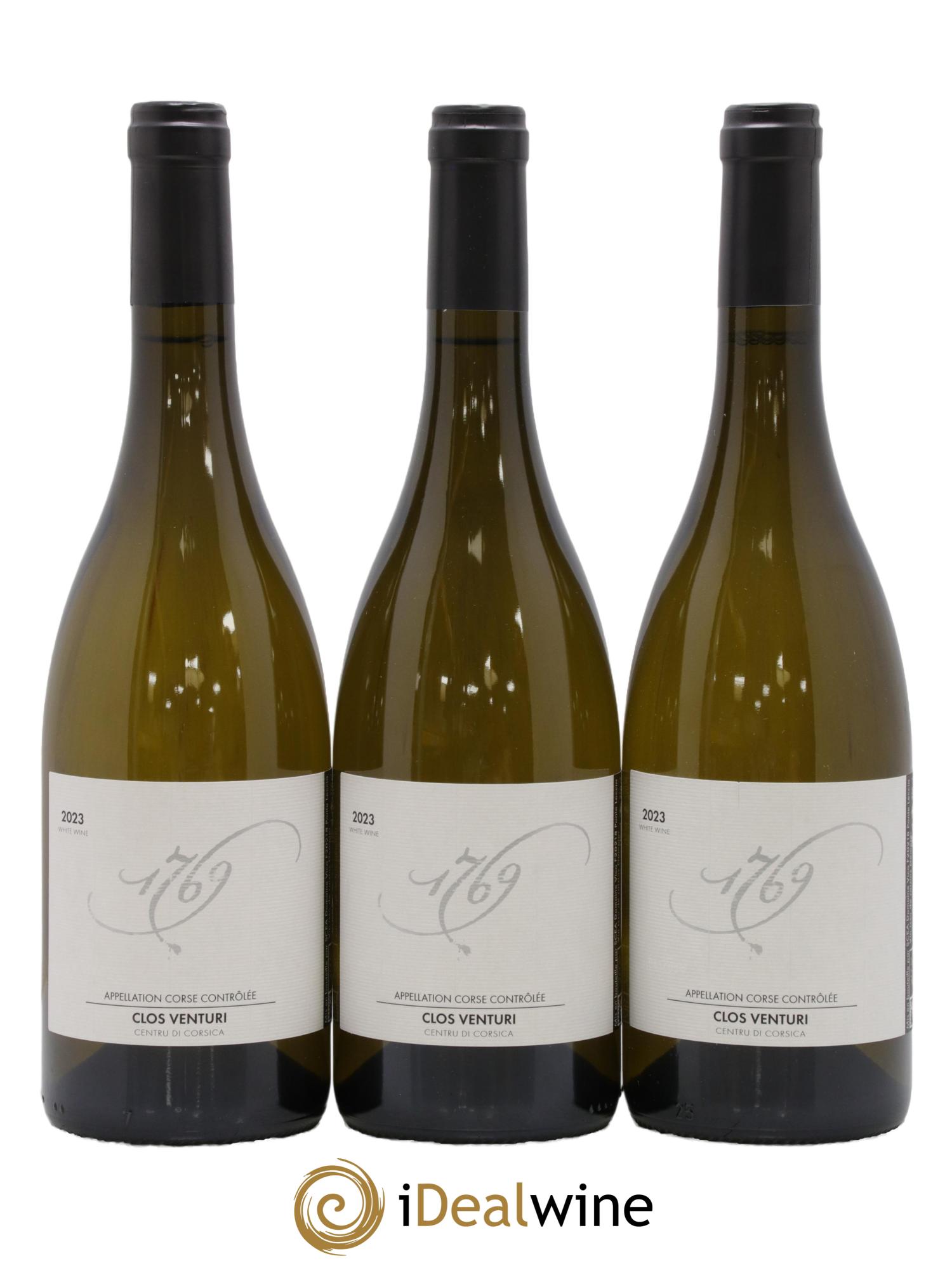 Vin de Corse 1769 Clos Venturi 2023 - Lot de 3 bouteilles - 0