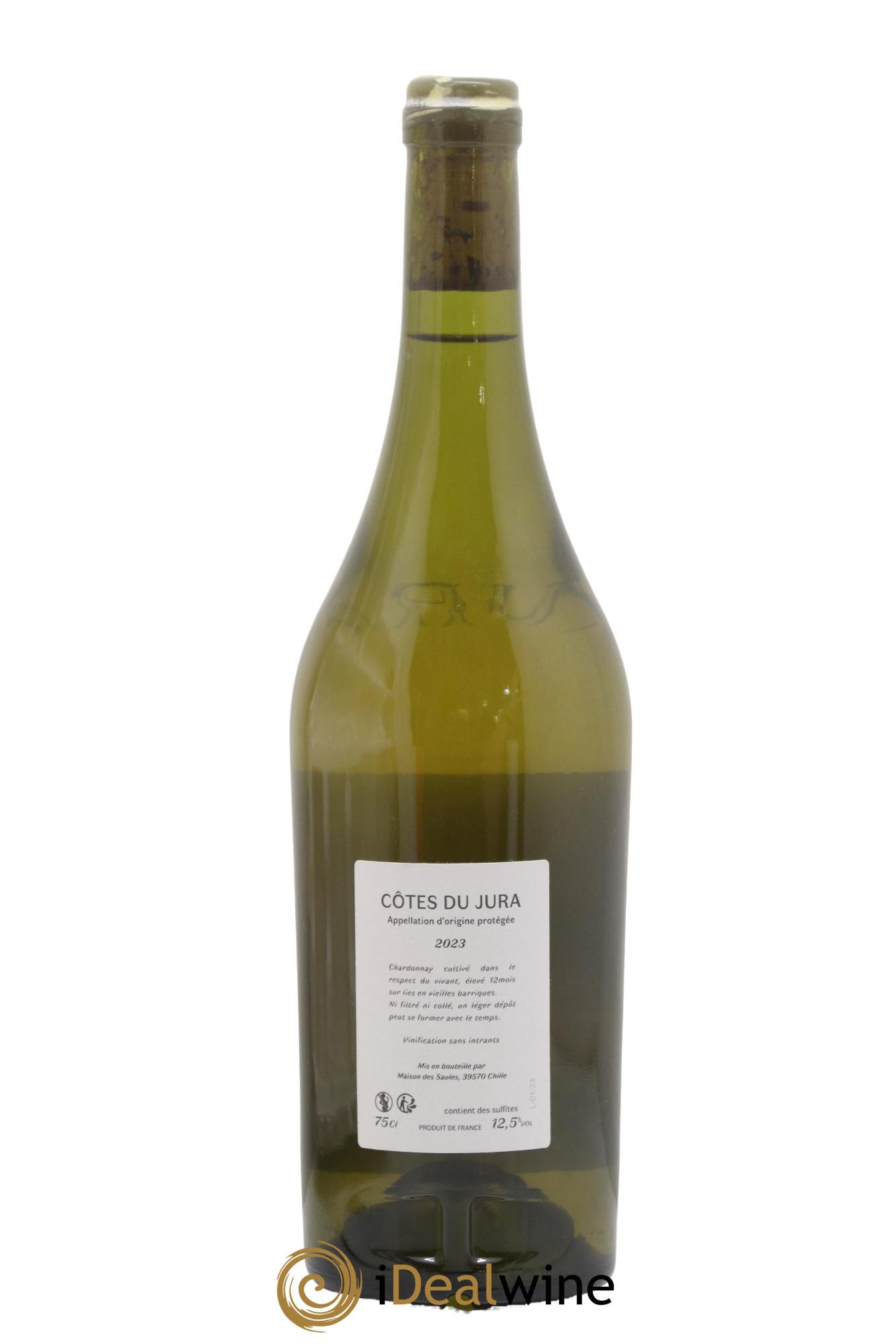 Côtes du Jura Chardonnay La Madeleine Maison des Saules 2023 - Lot de 1 bouteille - 1