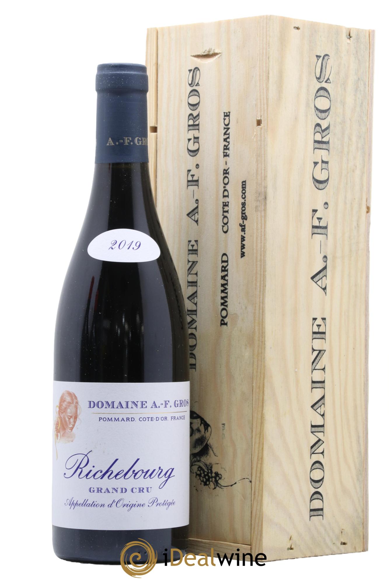 Richebourg Grand Cru A.-F. Gros 2019 - Lot de 1 bouteille - 0