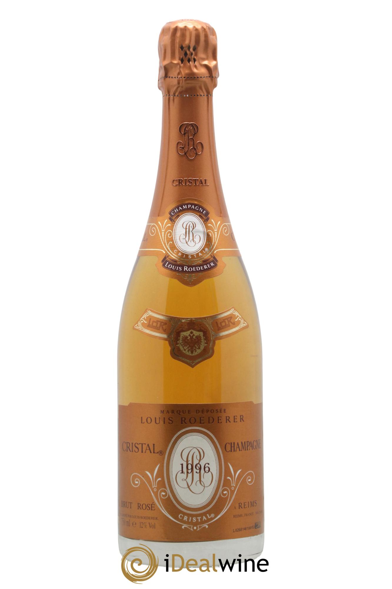 Cristal Louis Roederer 1996 - Lot de 1 bouteille - 1