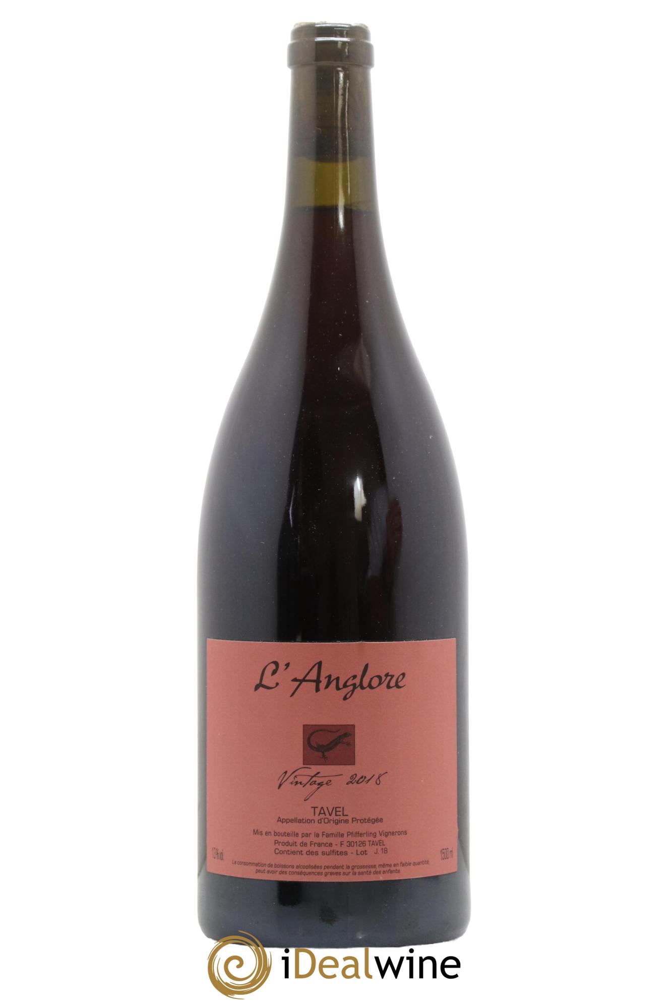 Tavel Vintage L'Anglore 2018 - Posten von 1 Magnum - 0