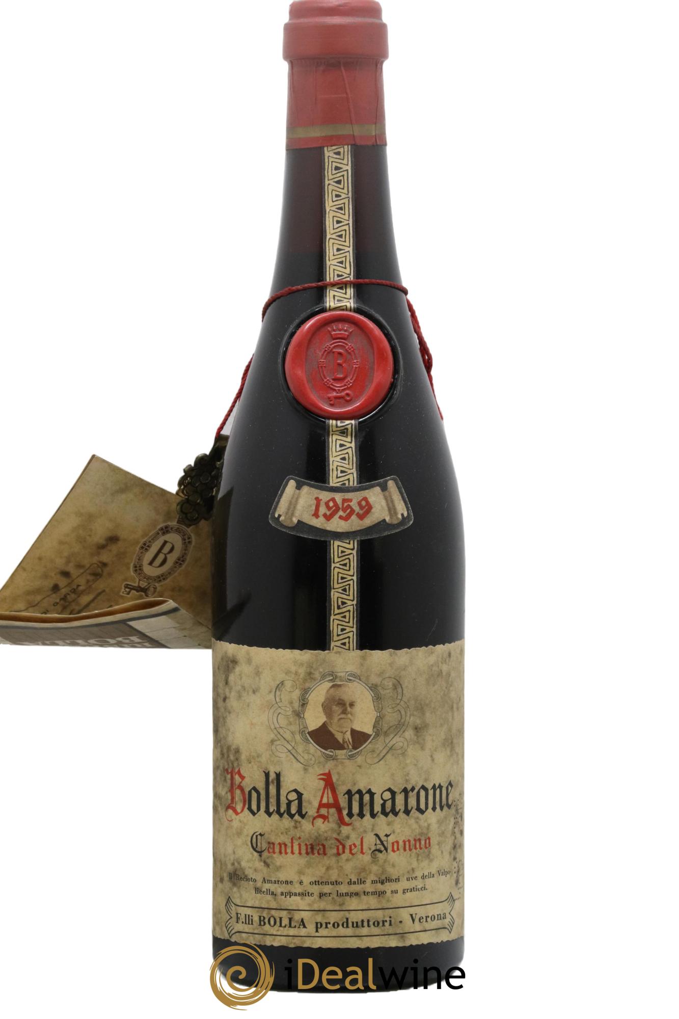 Amarone della Valpolicella DOC Bolla 1959 - Lot de 1 bouteille - 0