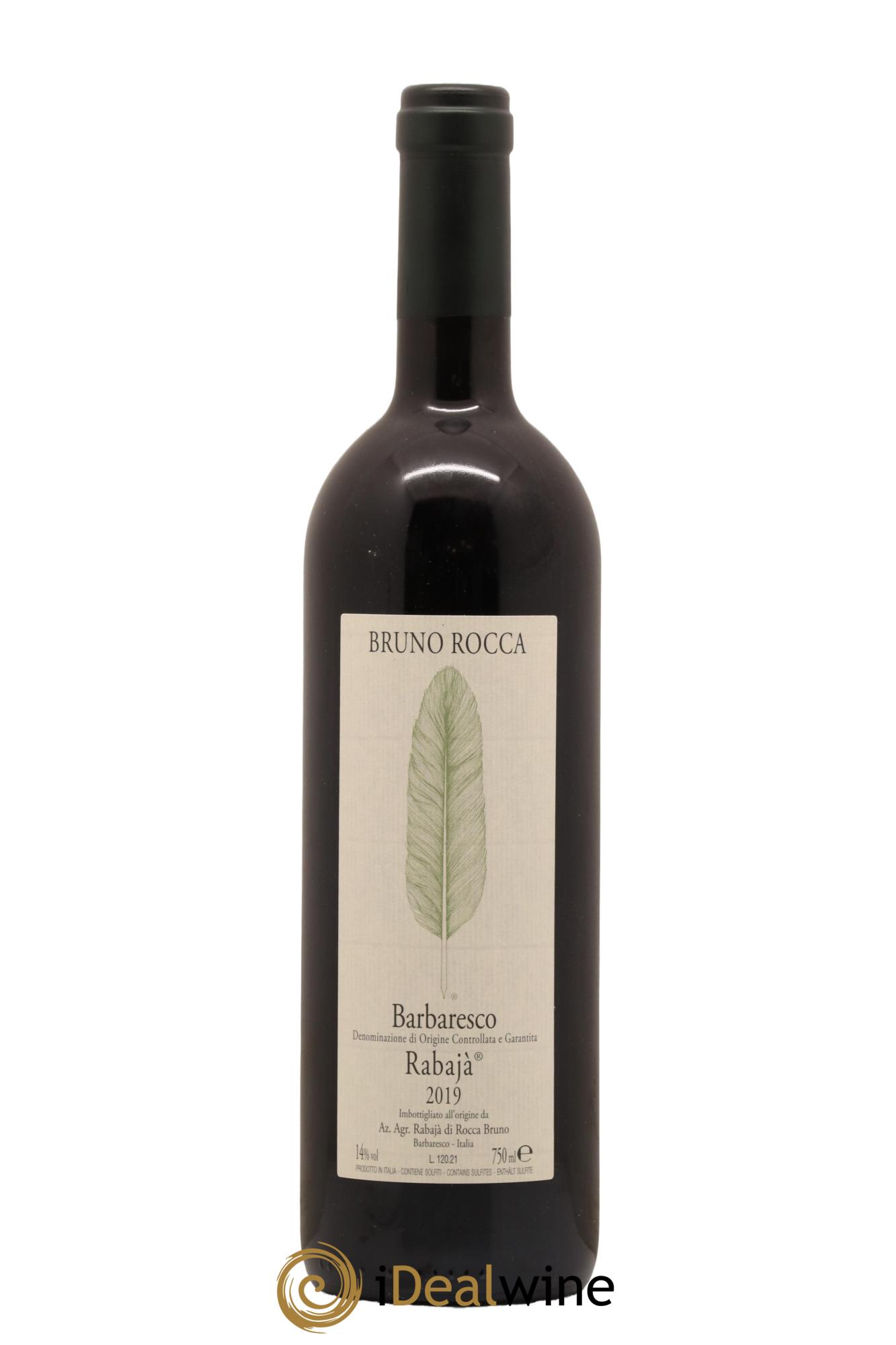 Barbaresco DOCG Rabajà Bruno Rocca 2019 - Lotto di 1 bottiglia - 0