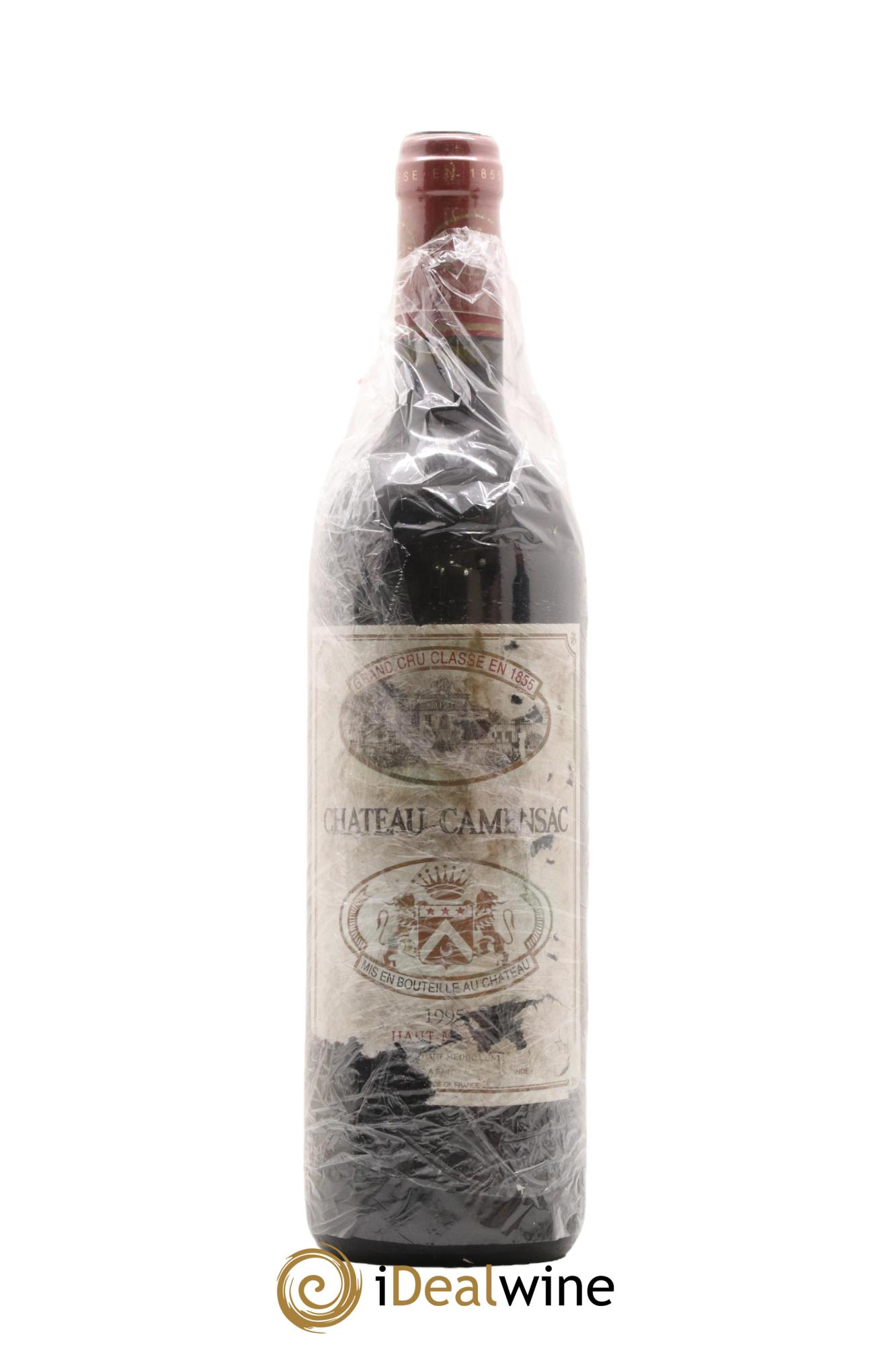 Château Camensac 5ème Grand Cru Classé 1995 - Lot de 1 bouteille - 0