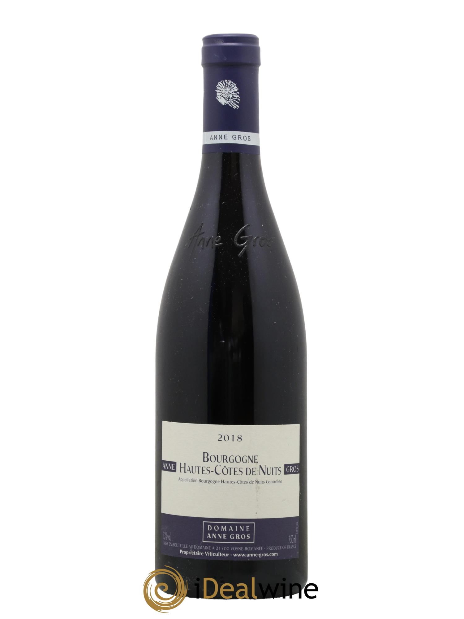 Hautes-Côtes de Nuits Anne Gros 2018 - Lotto di 1 bottiglia - 0