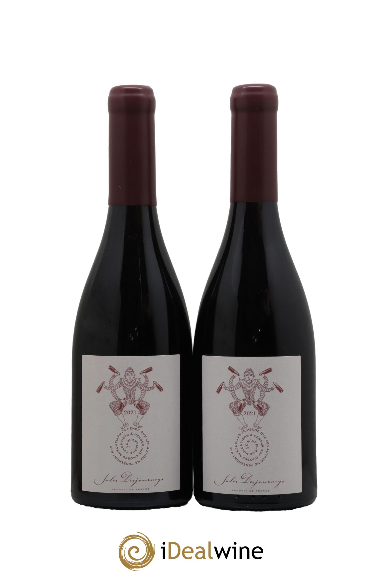 Beaujolais Jules Desjourneys 2021 - Lot de 2 bouteilles - 0