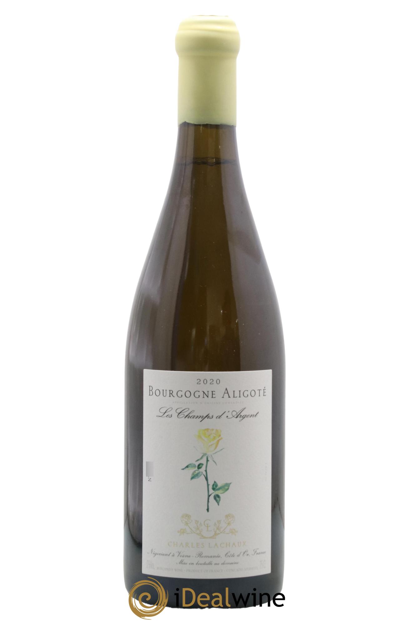 Bourgogne Aligoté Les Champs d'Argent Charles Lachaux 2020 - Lot de 1 bouteille - 0