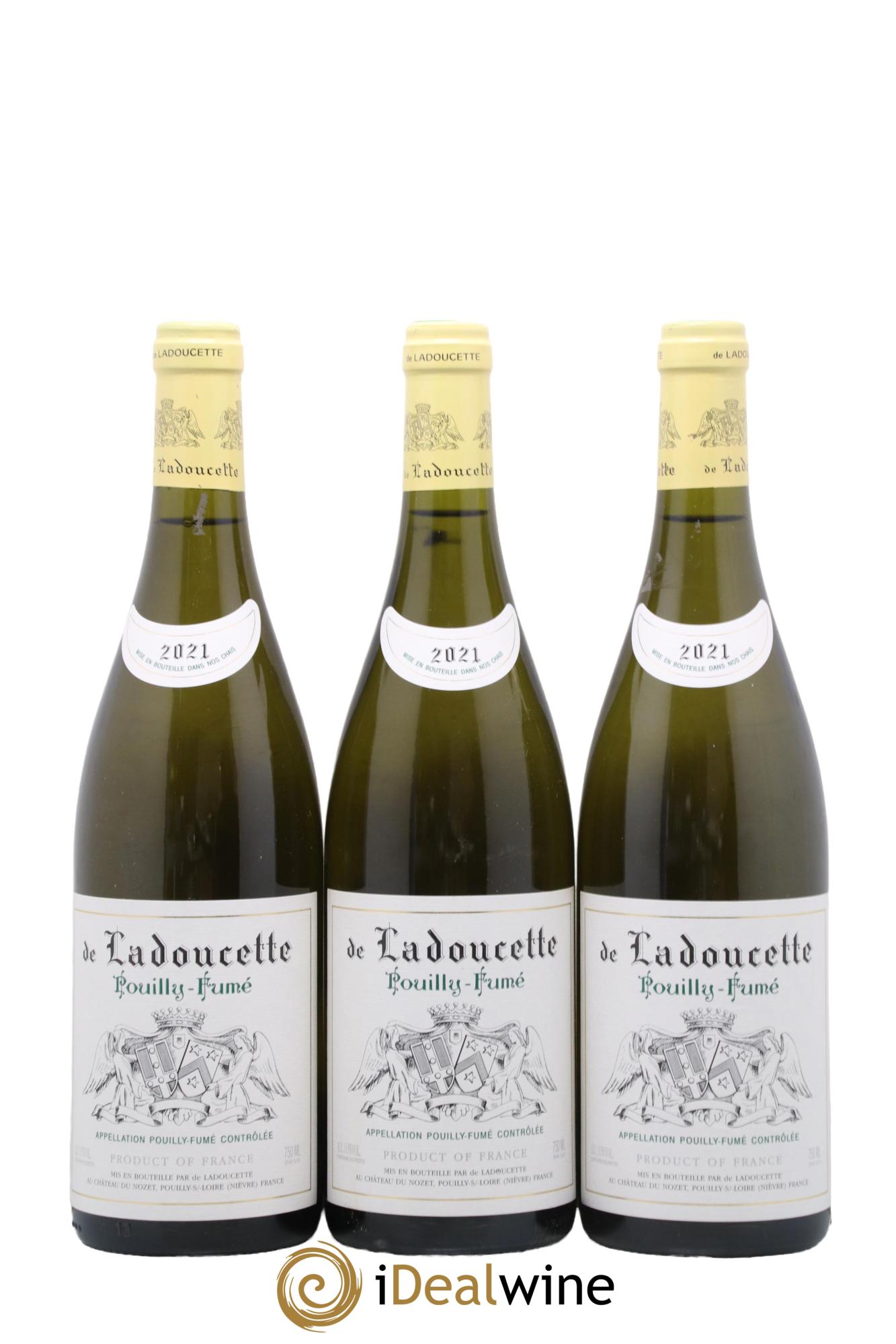 Pouilly-Fumé Patrick de Ladoucette 2021 - Lot de 3 bouteilles - 0