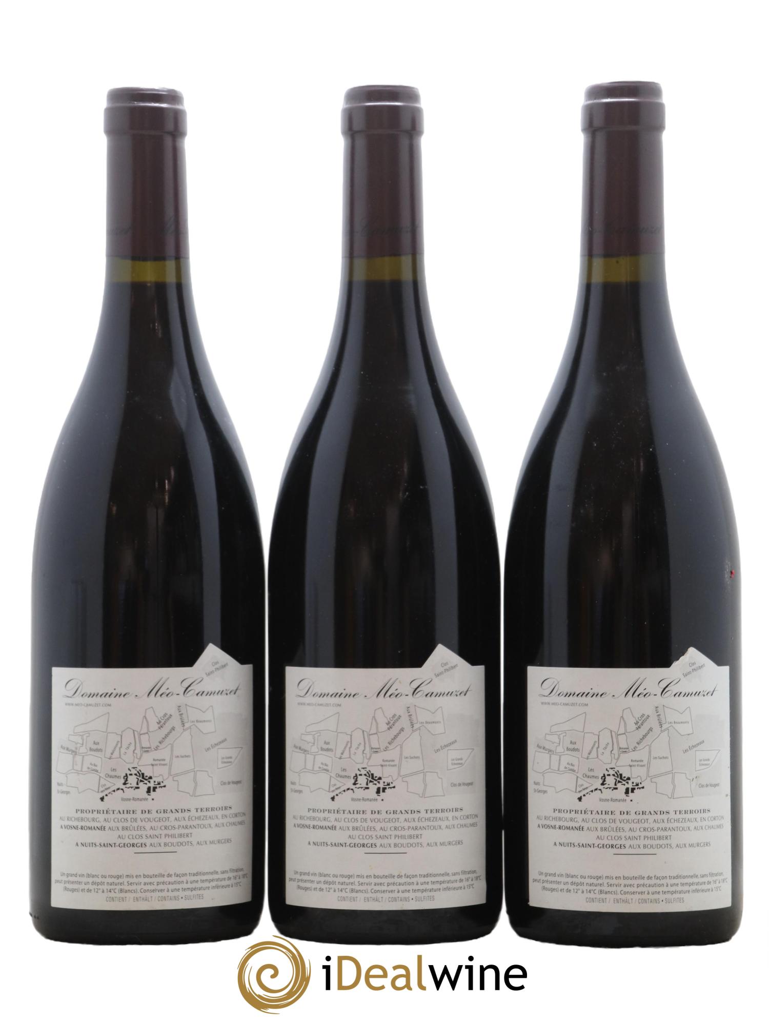 Nuits-Saint-Georges 1er Cru Aux Murgers Méo-Camuzet (Domaine) 2014 - Lot of 3 bottles - 1