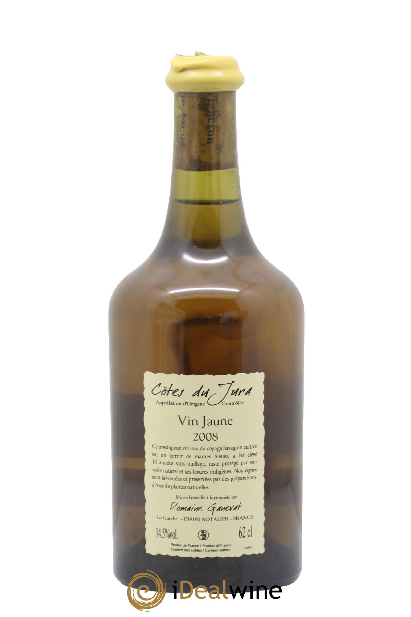 Côtes du Jura Vin Jaune Jean-François Ganevat (Domaine) 2008 - Lot of 1 Clavelin - 1