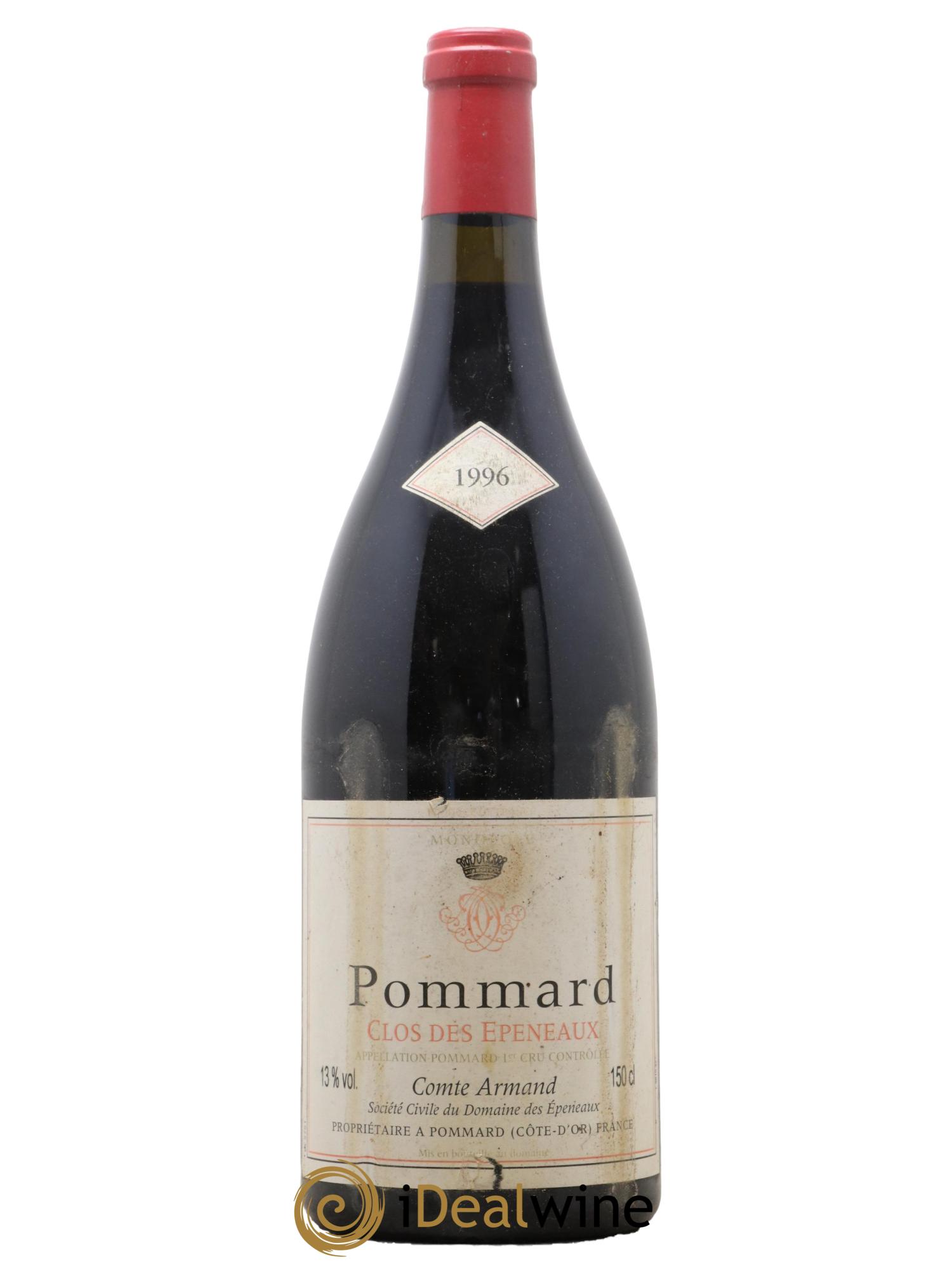 Pommard 1er Cru Clos des Epeneaux Comte Armand 1996 - Lot de 1 magnum - 0