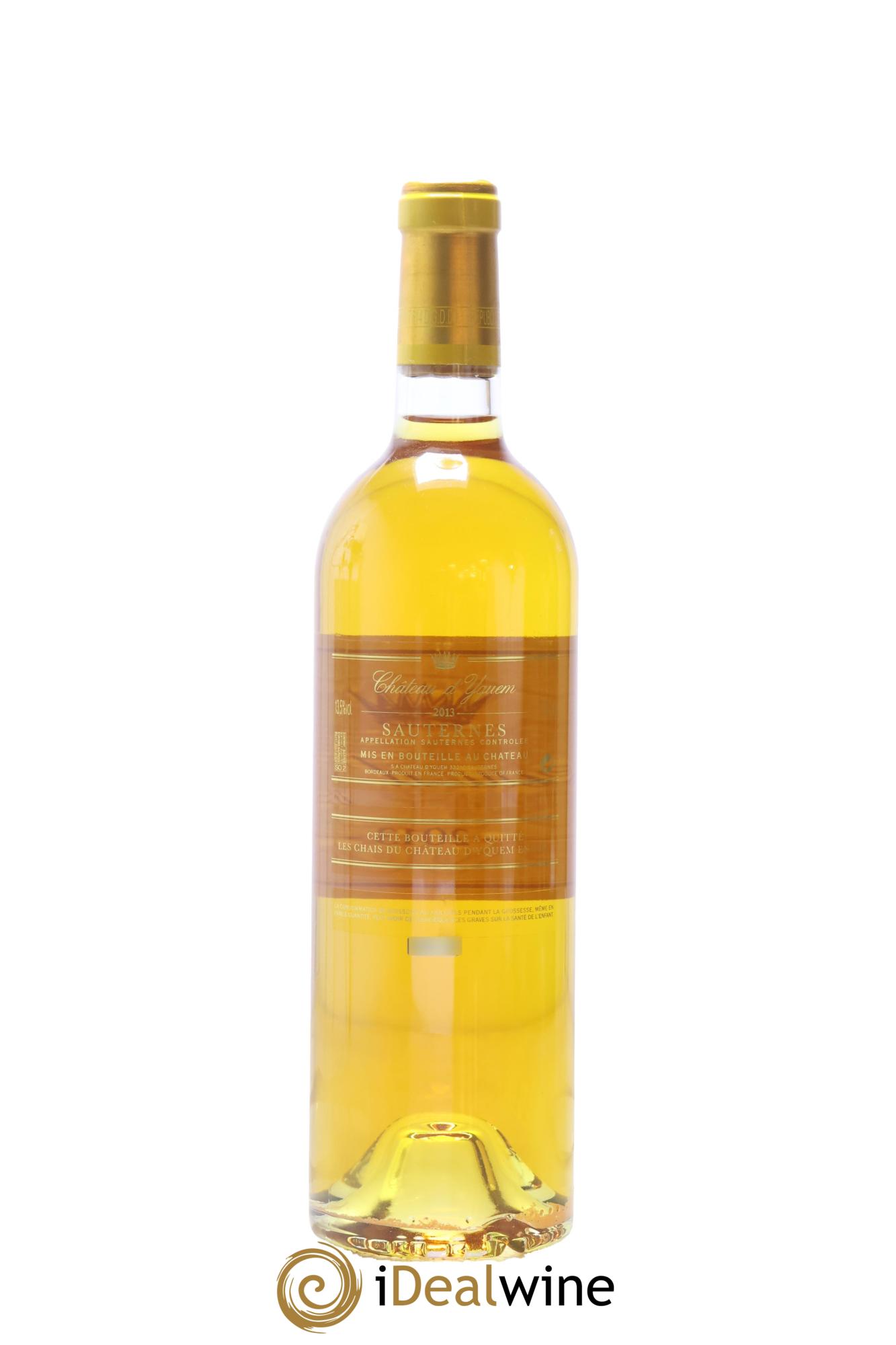 Château d' Yquem 1er Cru Classé Supérieur 2013 - Lot of 1 bottle - 1