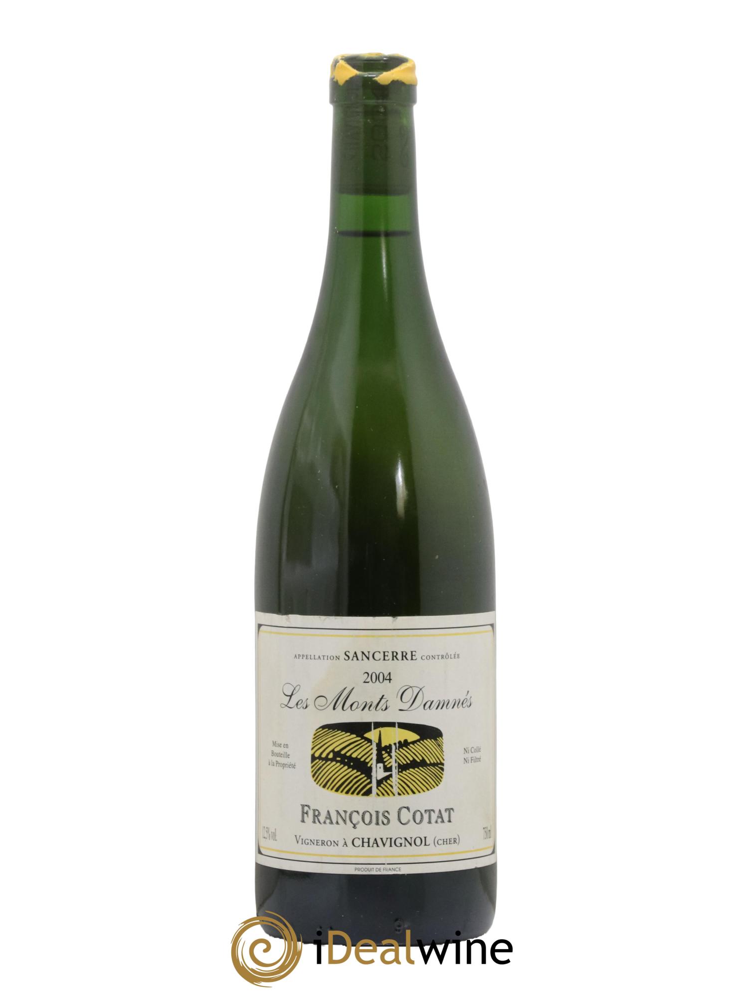 Sancerre Les Monts Damnés François Cotat 2004 - Lot de 1 bouteille - 0