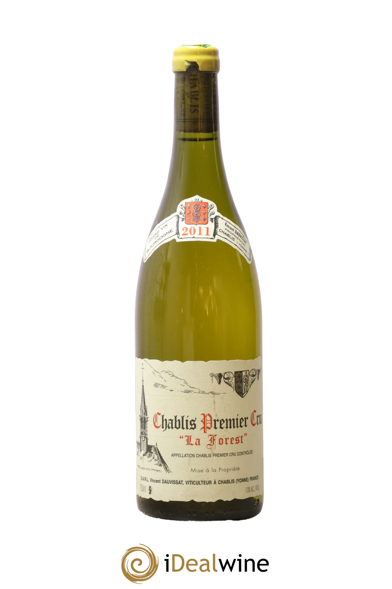 Chablis 1er Cru La Forest Vincent Dauvissat (Domaine) 2011 - Lot de 1 bouteille - 0