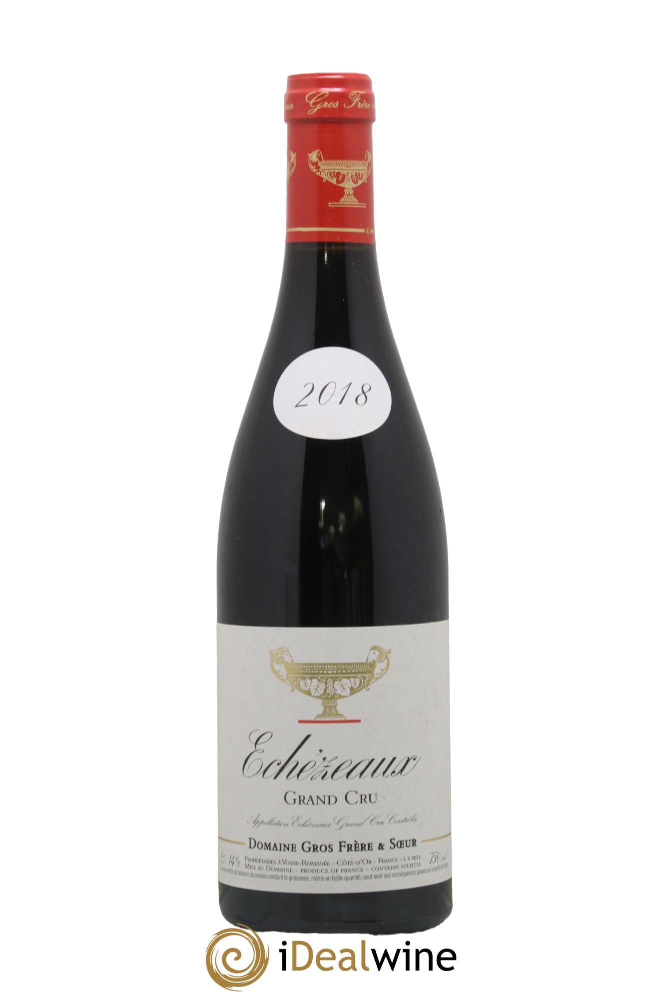 Echezeaux Grand Cru Gros Frère & Soeur 2018 - Lot de 1 bouteille - 0