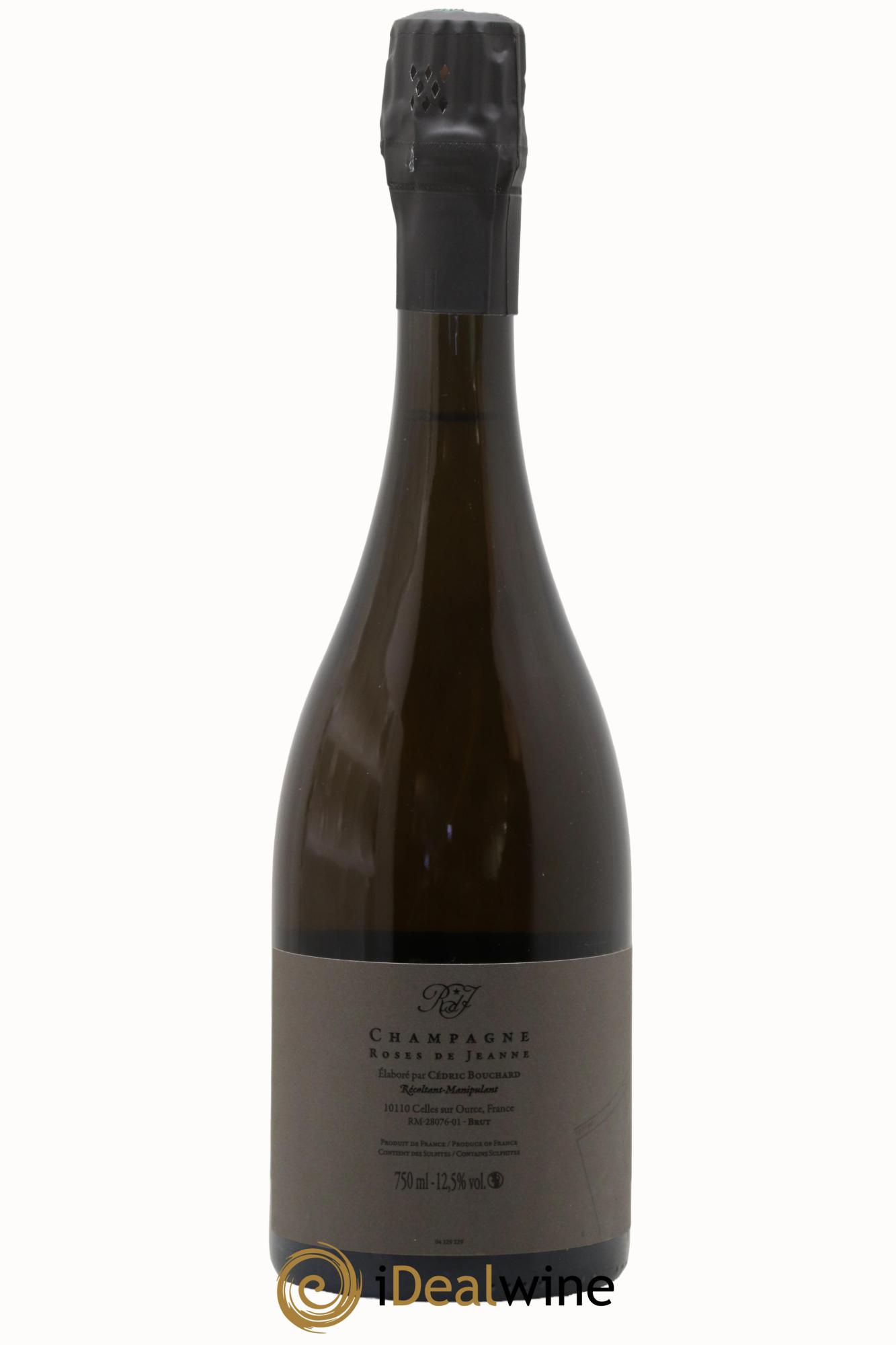 Roses de Jeanne Côte de Val Vilaine Blanc de Noirs Cédric Bouchard 2022 - Lot de 1 bouteille - 1