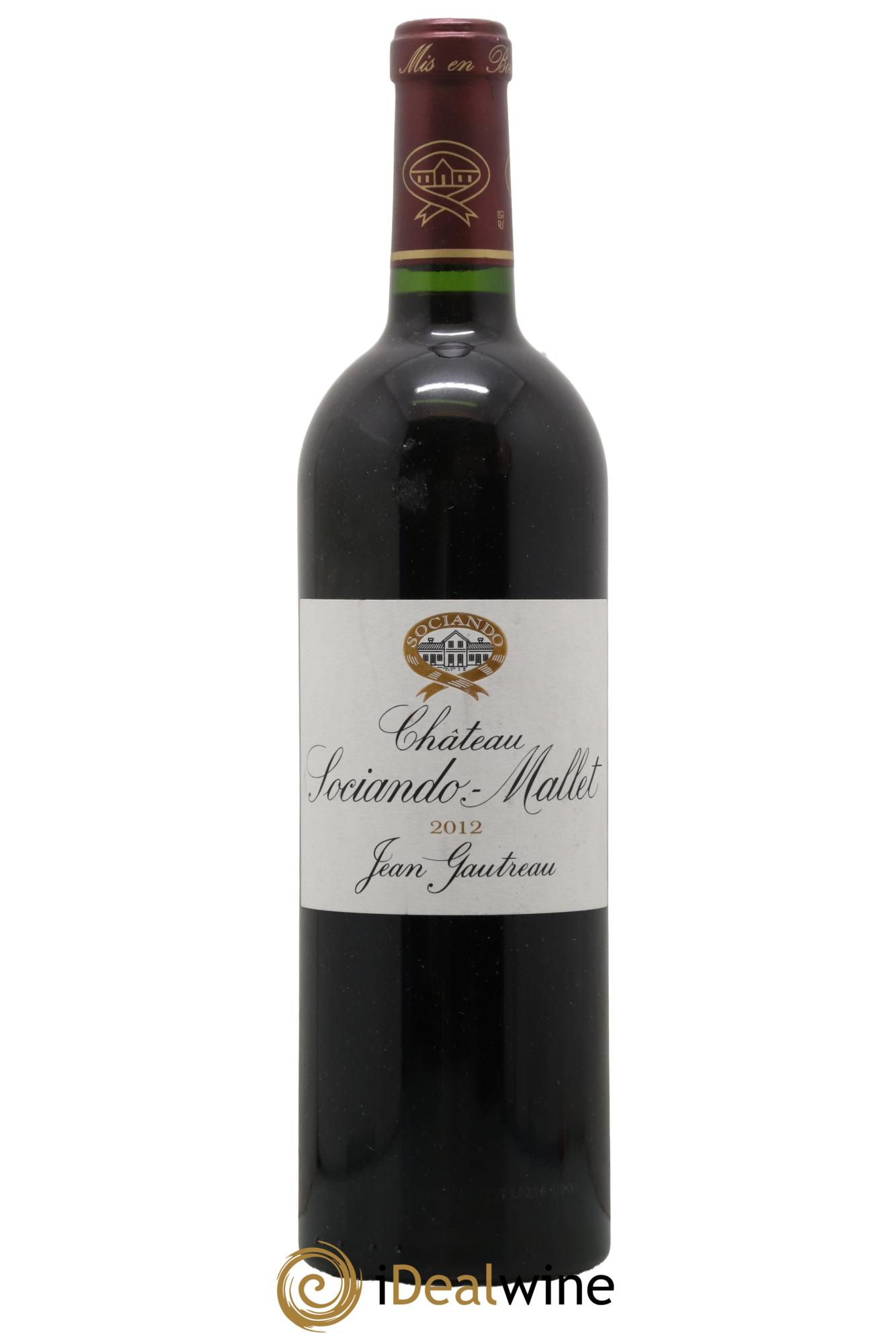 Château Sociando Mallet 2012 - Lot of 1 bottle - 0