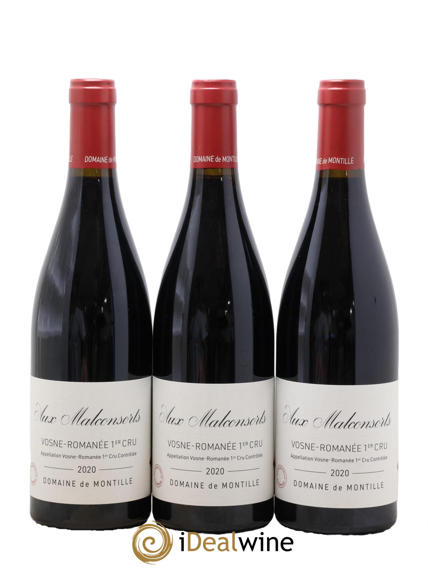 Vosne-Romanée 1er Cru Les Malconsorts De Montille (Domaine) 2020 - Posten von 3 Flaschen - 0