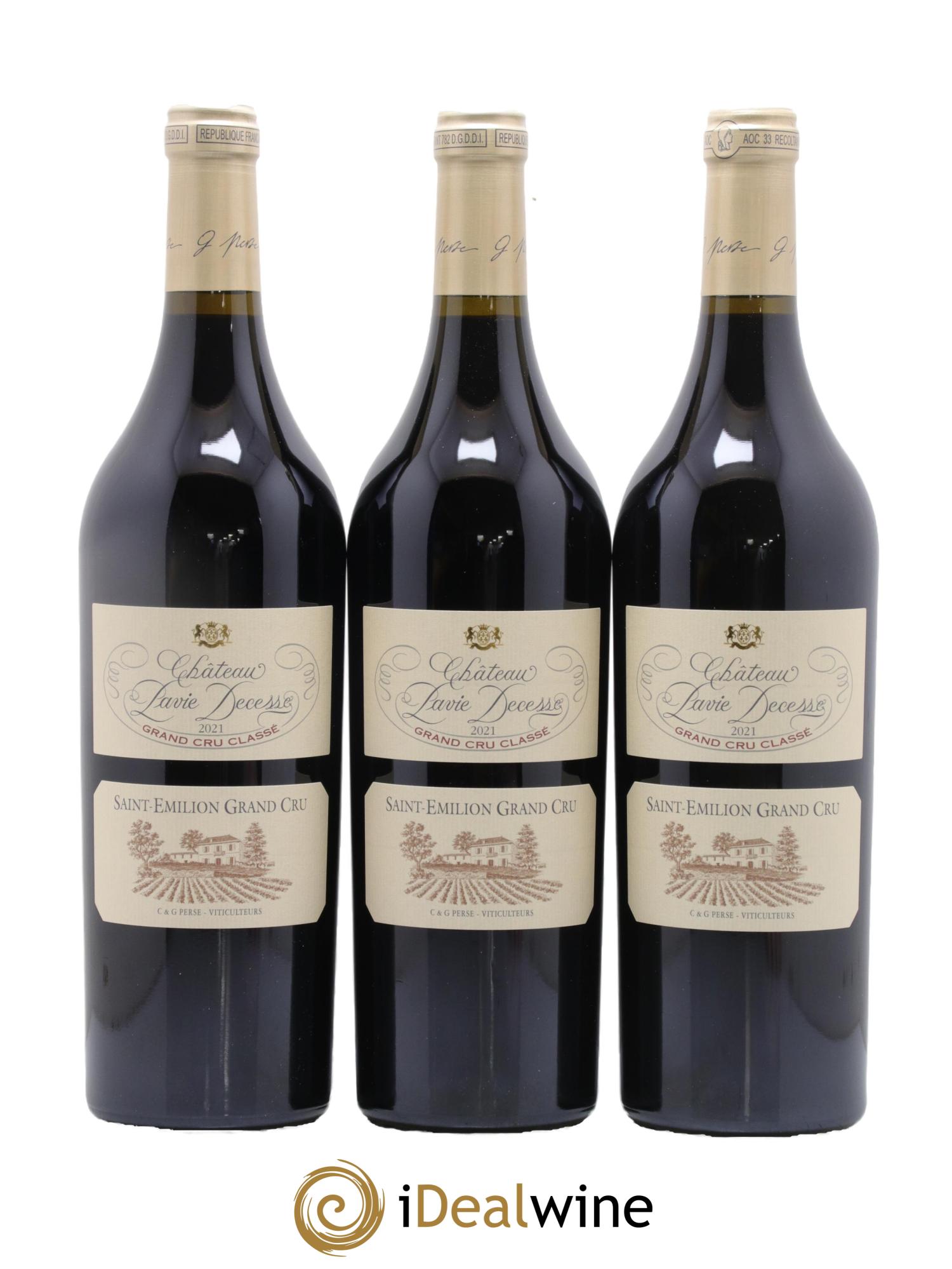 Château Pavie Decesse Grand Cru Classé 2021 - Lot de 6 bouteilles - 2
