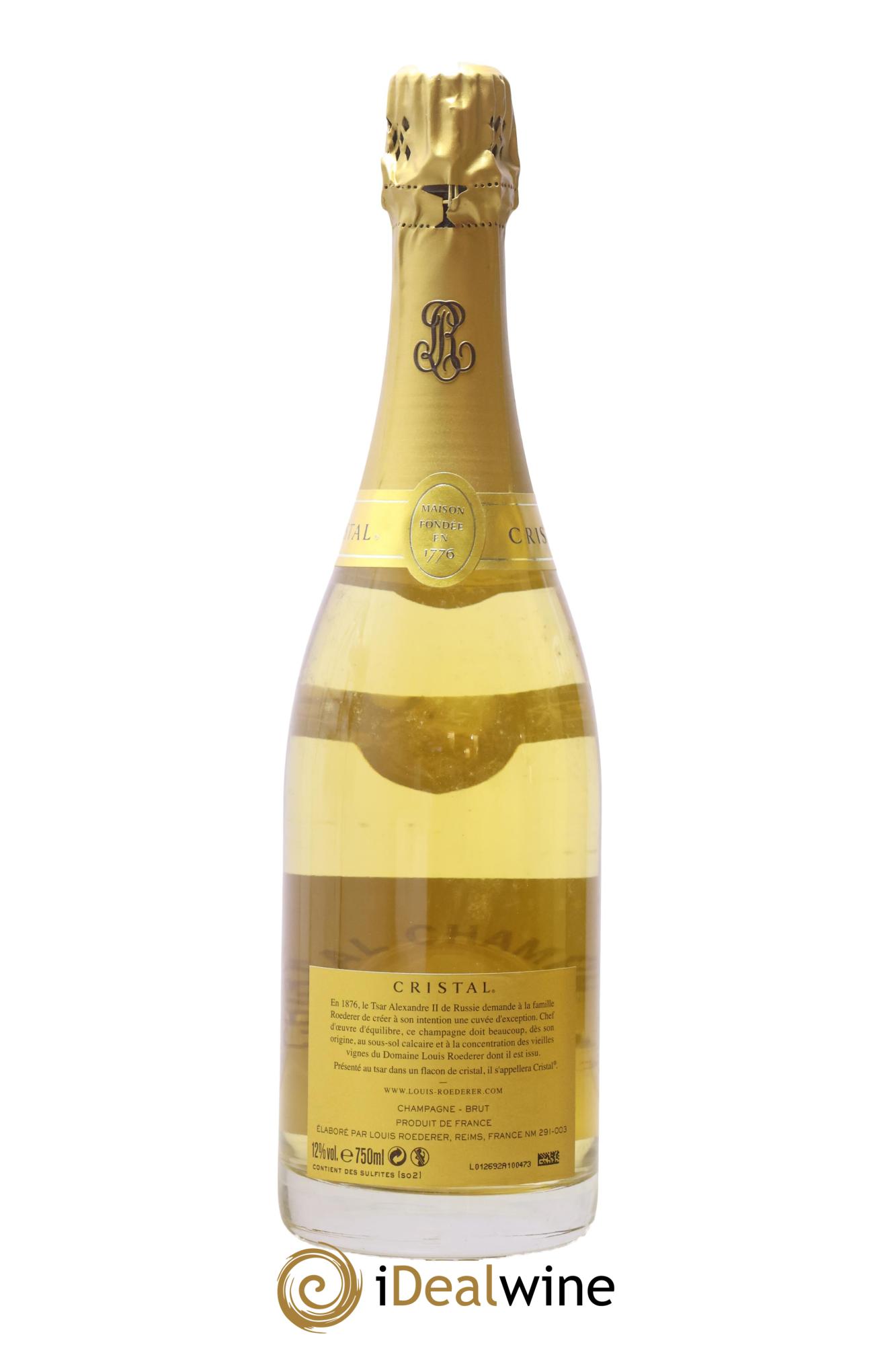 Cristal Louis Roederer 2008 - Lot of 1 bottle - 2