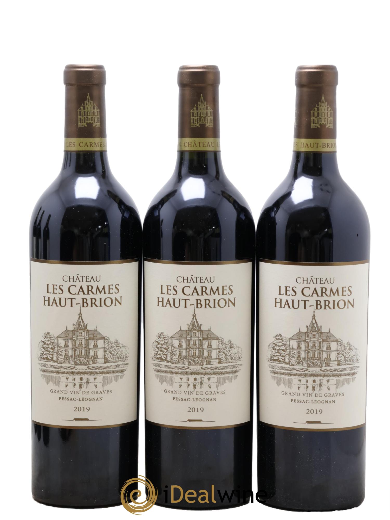 Château Les Carmes Haut-Brion  2019 - Lotto di 6 bottiglie - 1