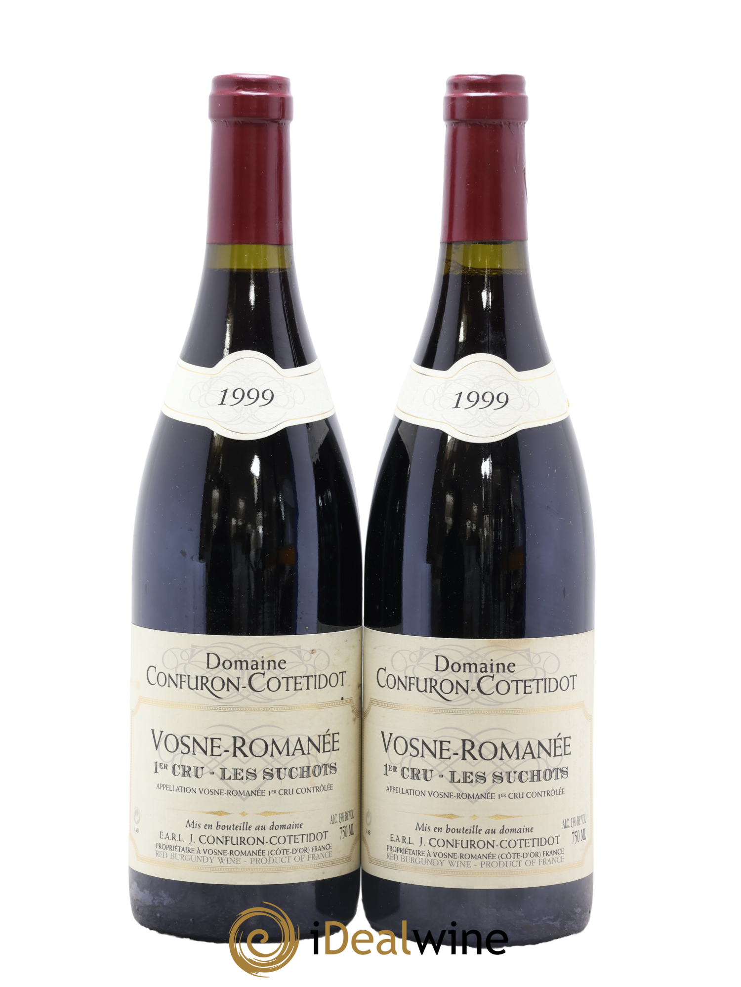 Vosne-Romanée 1er Cru Les Suchots Confuron-Cotetidot 1999 - Lot de 2 bouteilles - 0