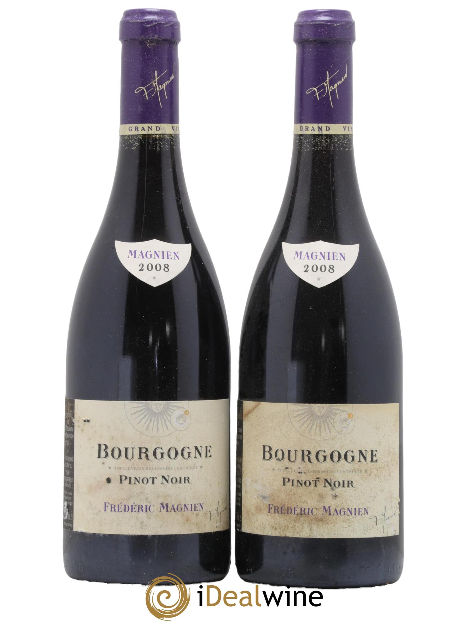 Bourgogne Pinot Noir Frederic Magnien 2008 - Lot de 2 bouteilles - 0
