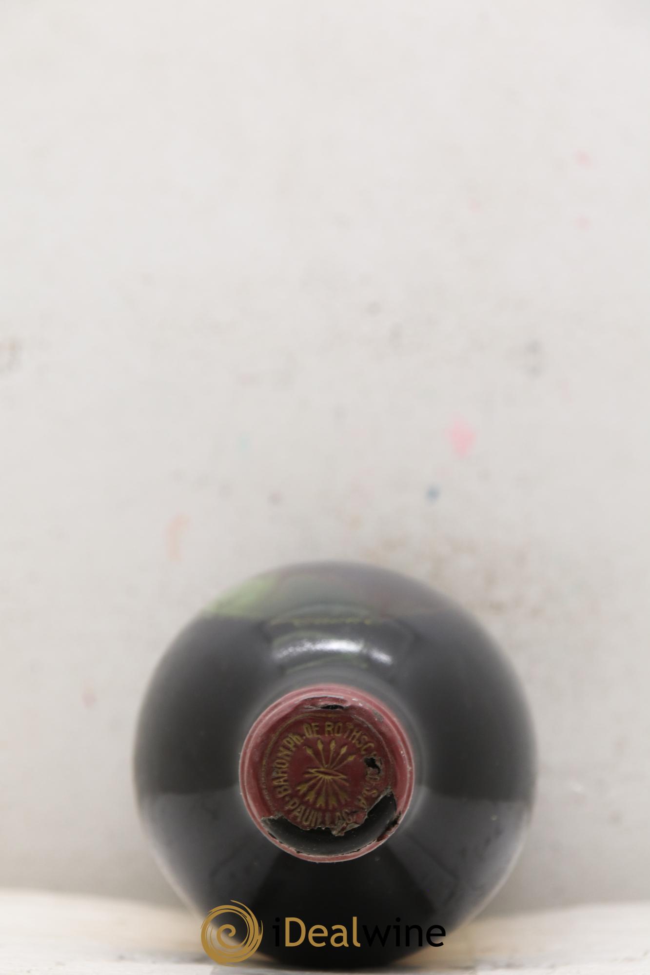 Château Mouton Rothschild 1er Grand Cru Classé 1983 - Lot de 1 bouteille - 1