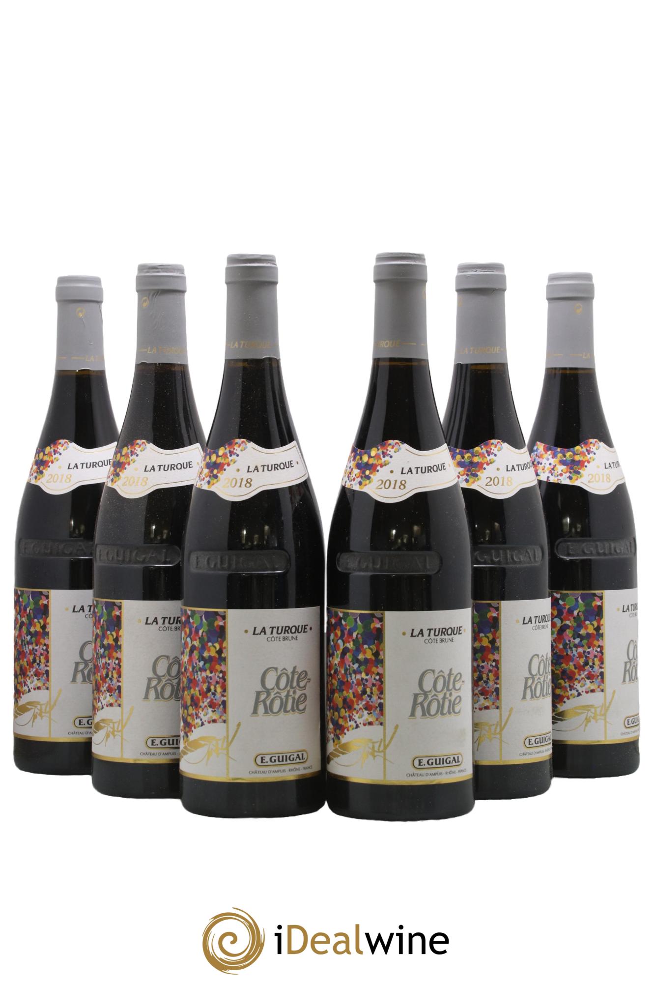 Côte-Rôtie La Turque Guigal 2018 - Lot de 6 bouteilles - 0