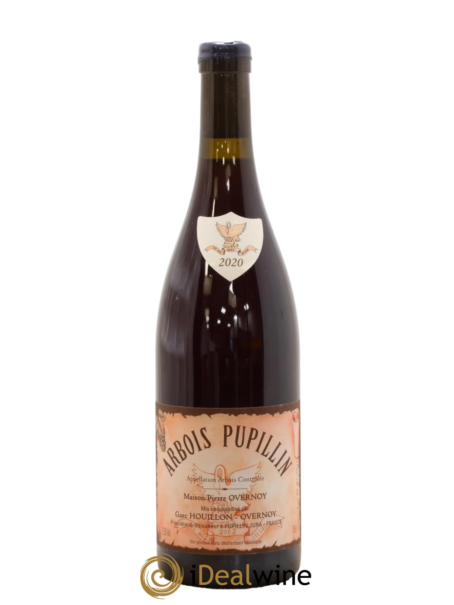 Arbois Pupillin Trousseau Poulsard (cire violette) Overnoy-Houillon (Domaine)  2020 - Lot de 1 bouteille - 0