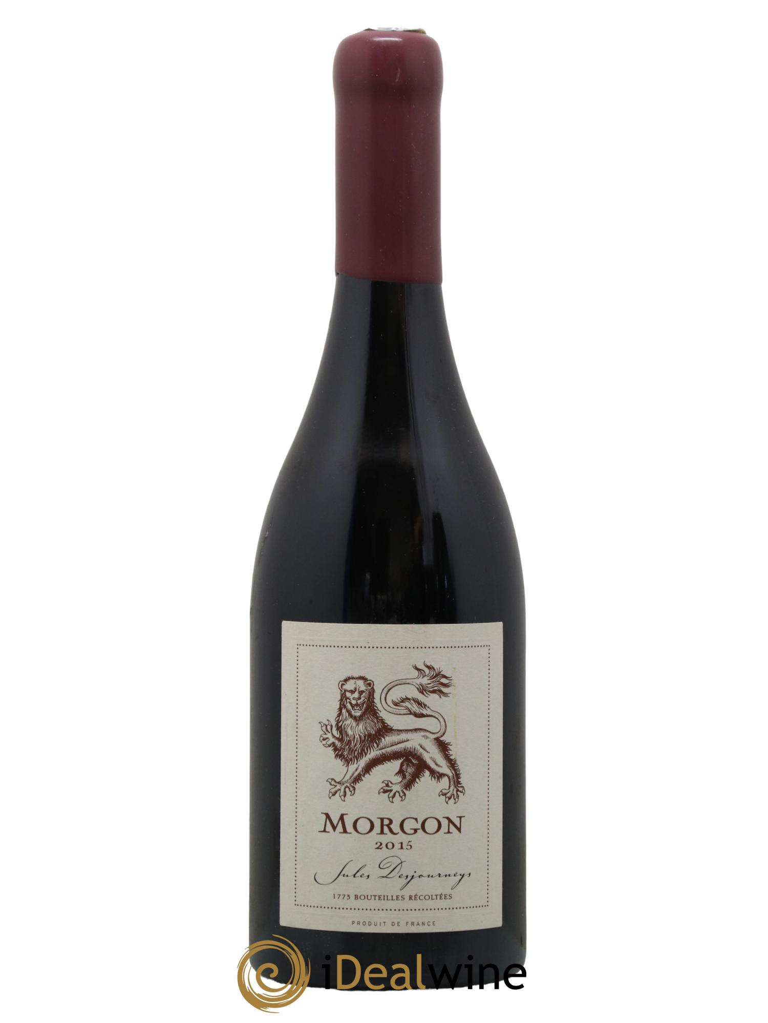Morgon Jules Desjourneys 2015 - Lot de 1 bouteille - 0