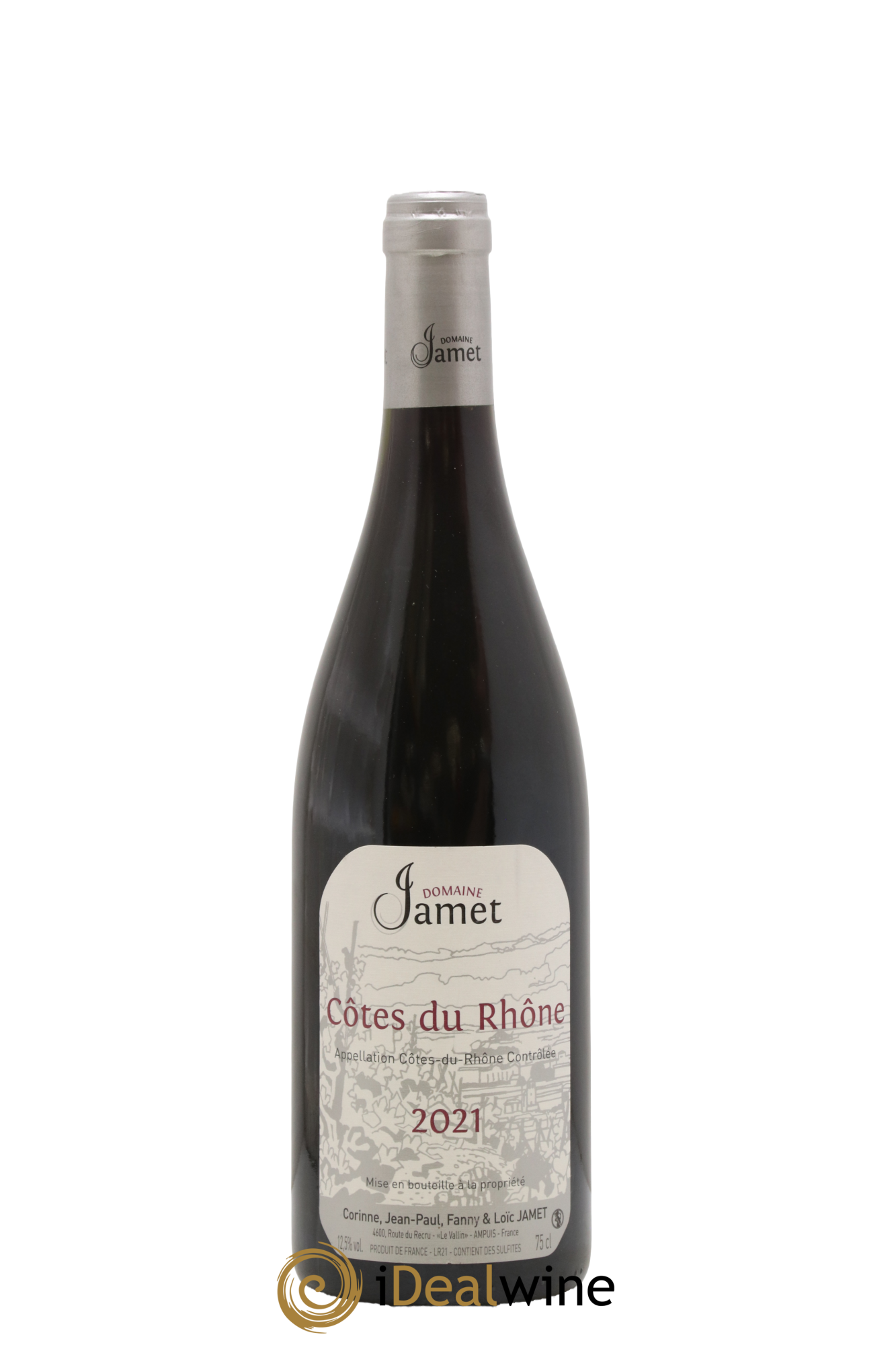 Côtes-du-Rhône Jamet (Domaine) 2021 - Lot of 1 bottle - 0