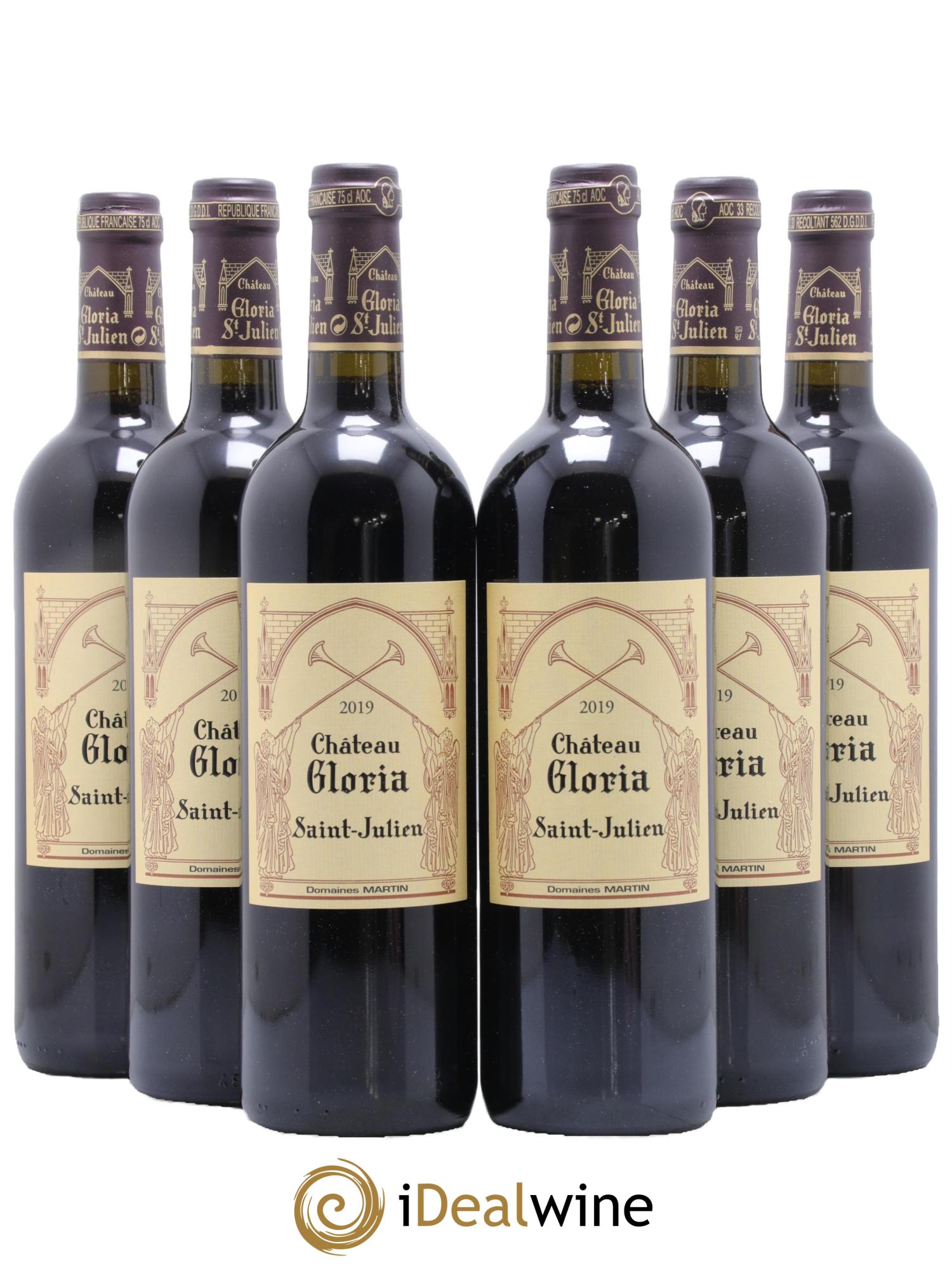 Château Gloria 2019 - Lot de 6 bouteilles - 0