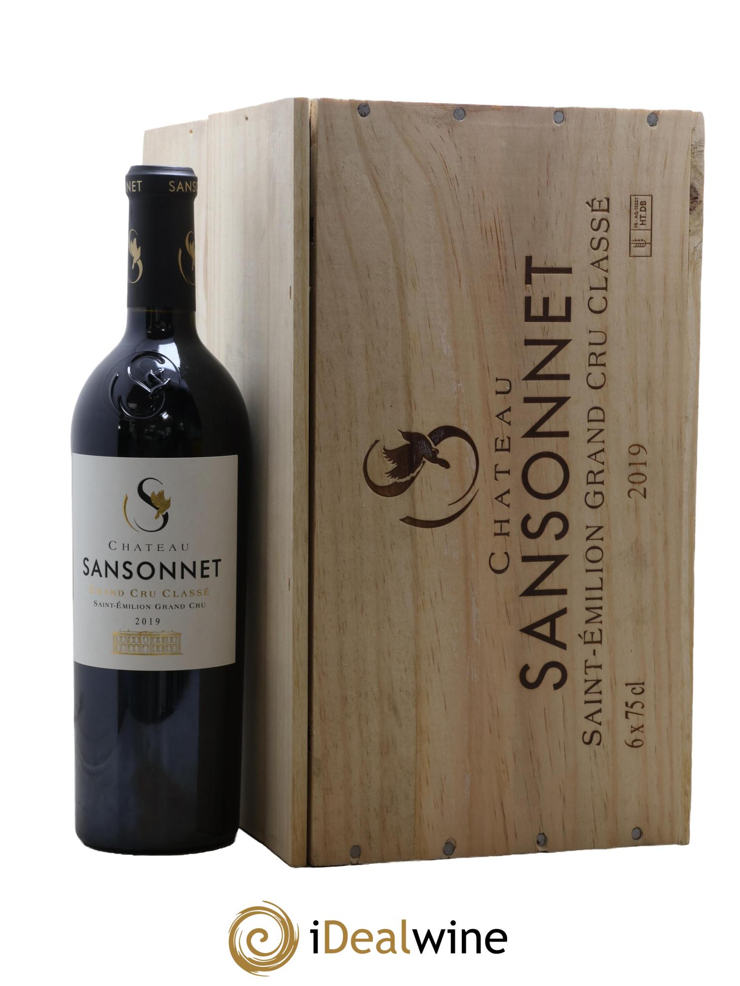 Château Sansonnet Grand Cru Classé 2019 - Posten von 6 Flaschen - 1